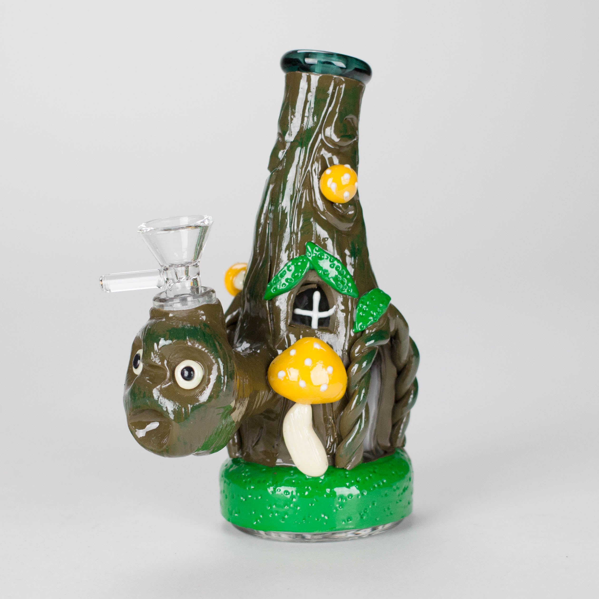 6.5" Shroomwood Glass Bong