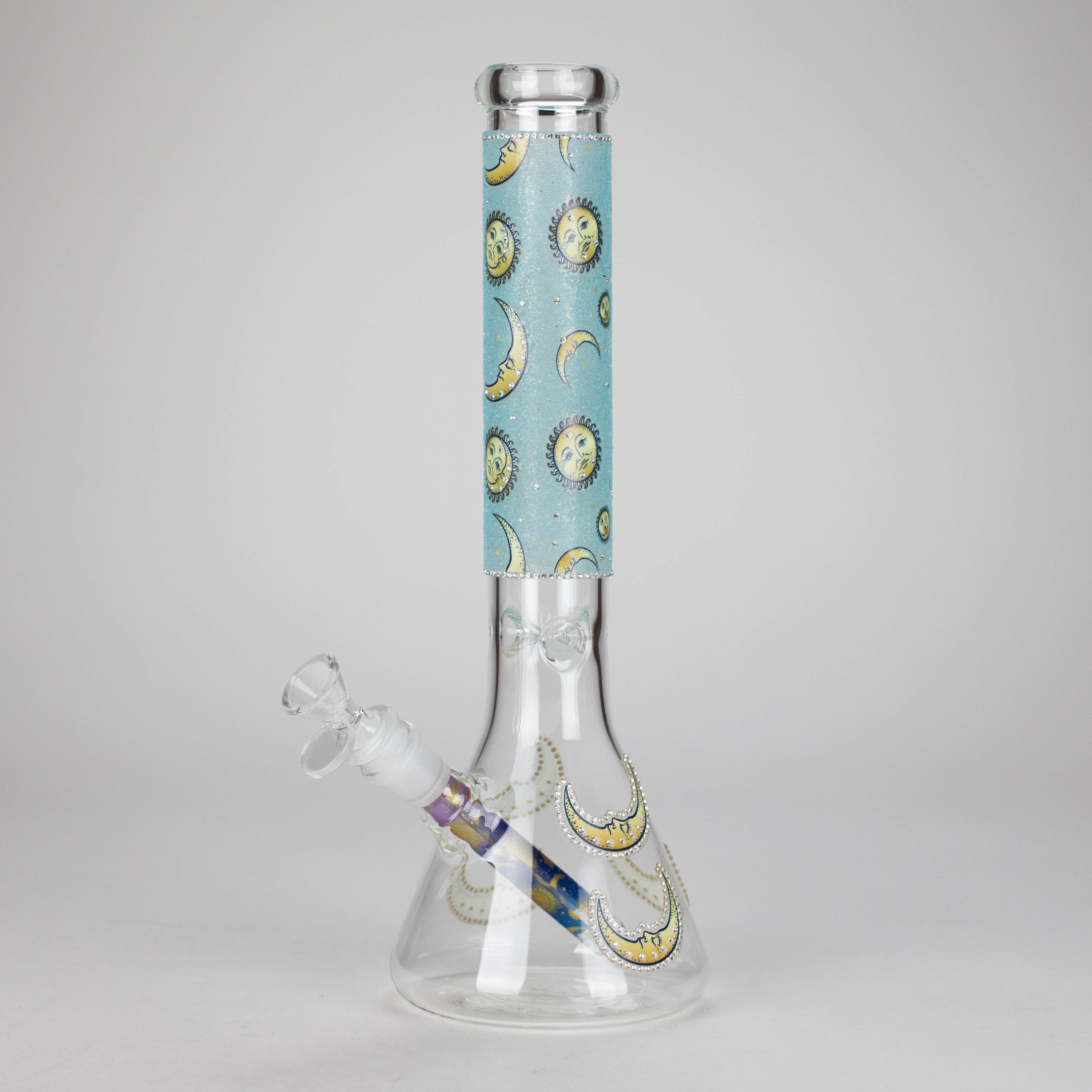 14" Stone works Beaker Base Glass Bling Bong