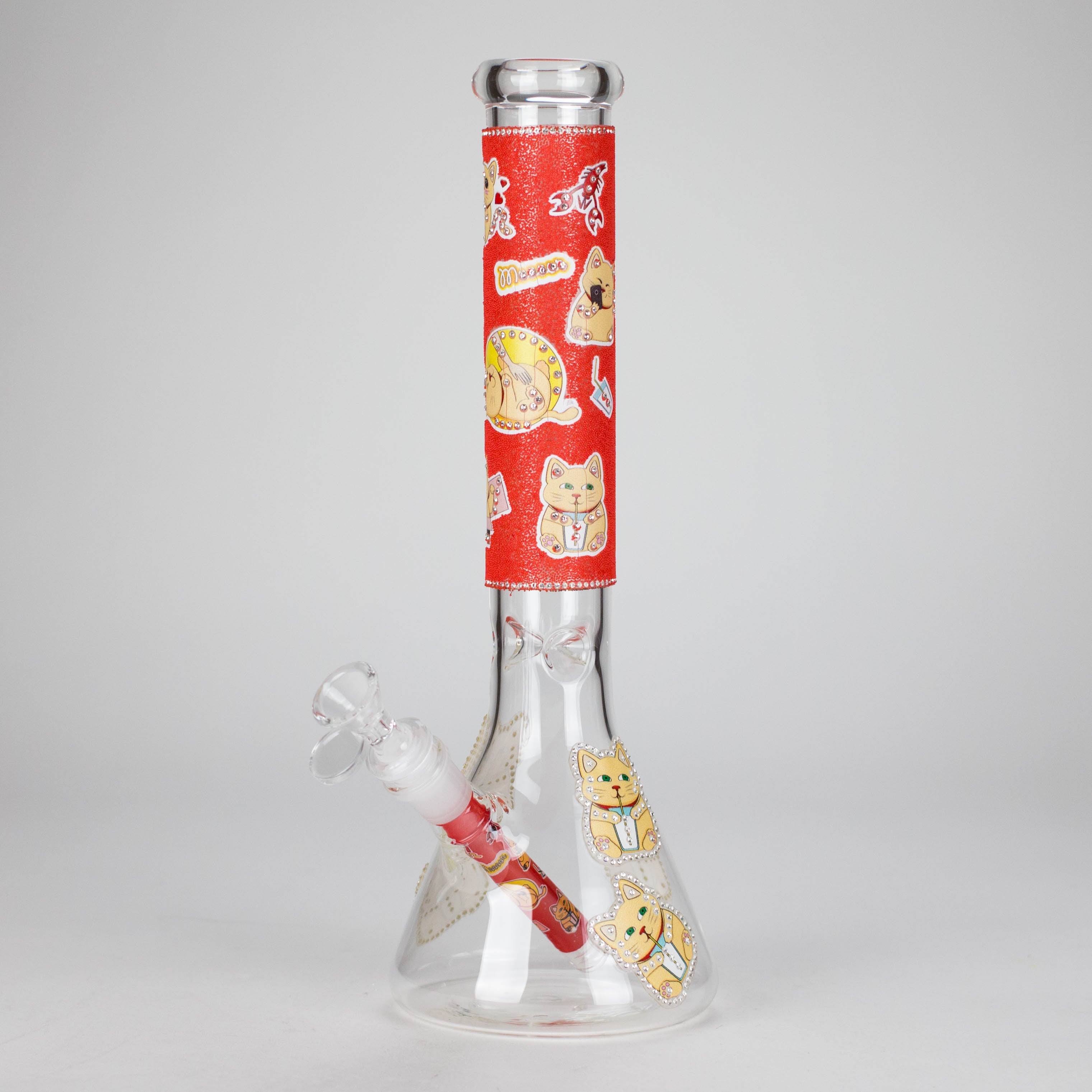14" Stone works Beaker Base Glass Bling Bong