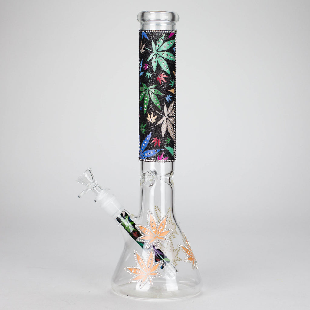 14" Stone works Beaker Base Glass Bling Bong