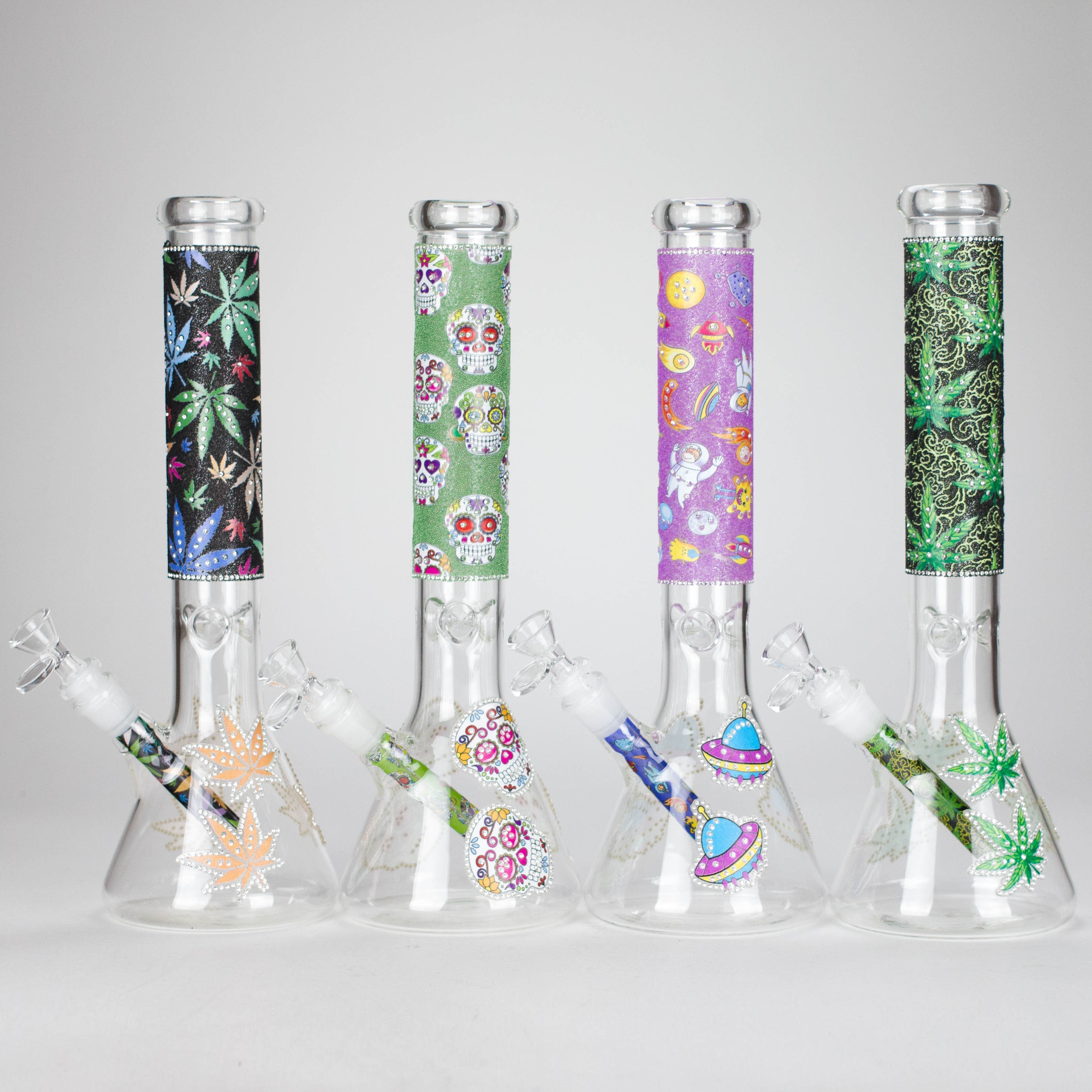 14" Stone works Beaker Base Glass Bling Bong