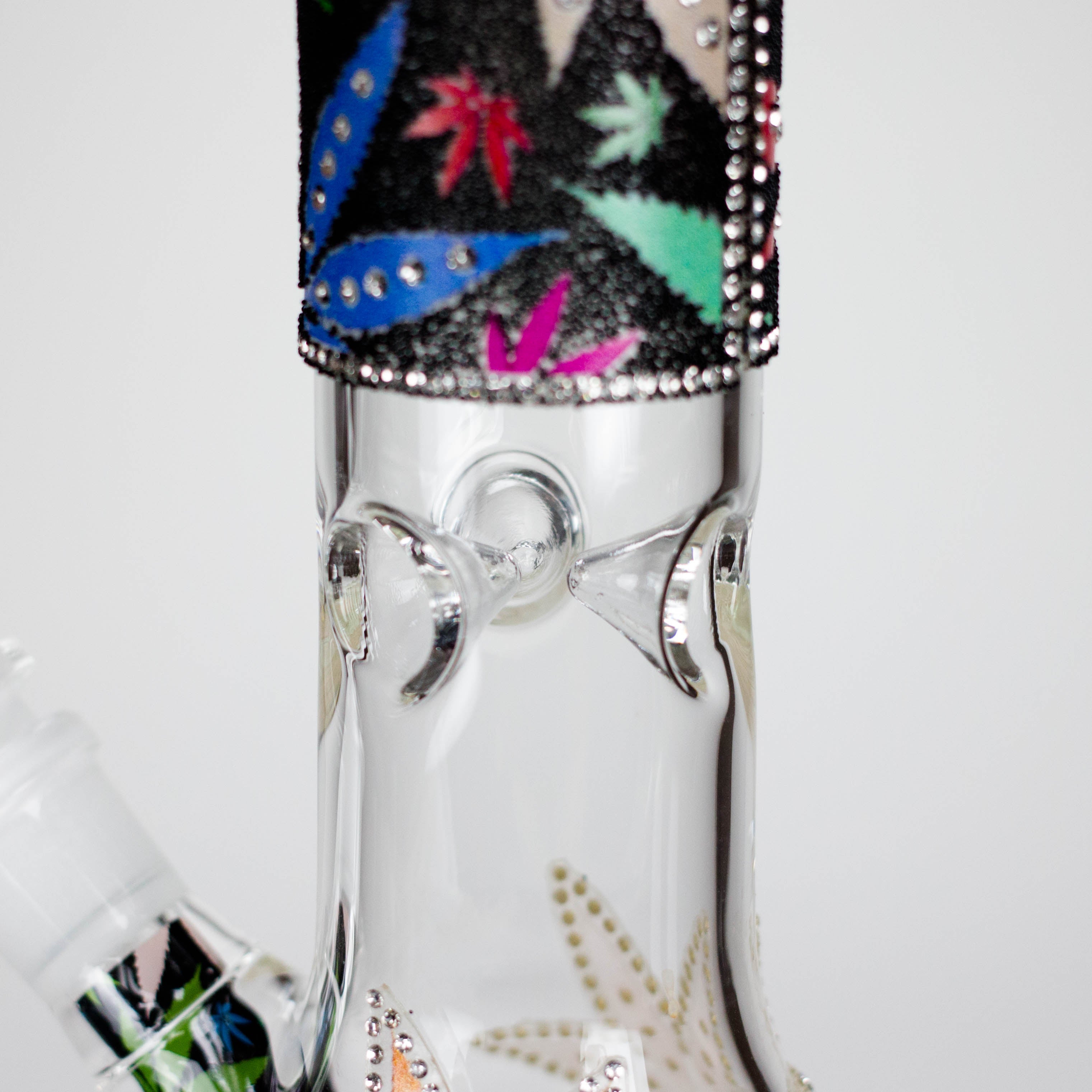 14" Stone works Beaker Base Glass Bling Bong