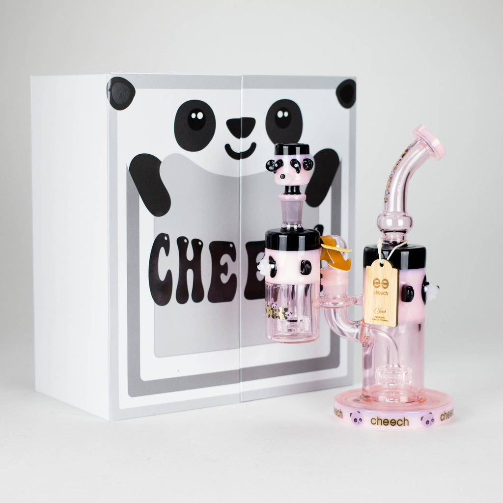 Cheech | 9.5" Panda Bong with Ash Catcher - CHE-232
