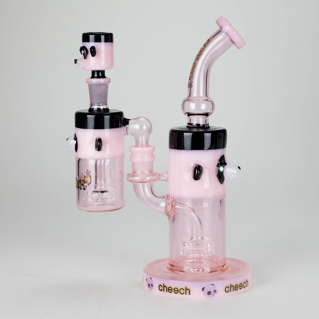 Cheech | 9.5" Panda Bong with Ash Catcher - CHE-232