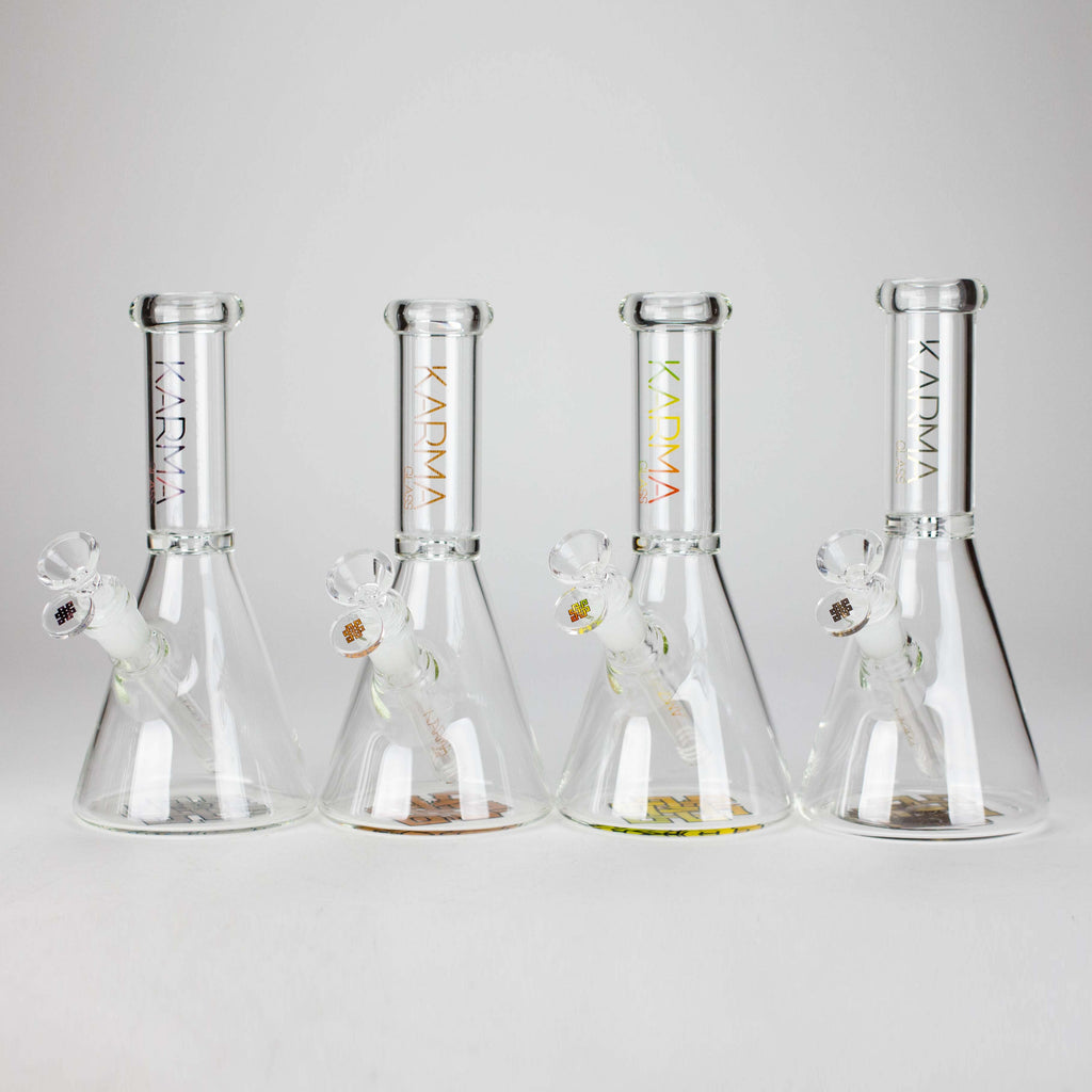 Karma | 9" Skinny Beaker Glass Bong
