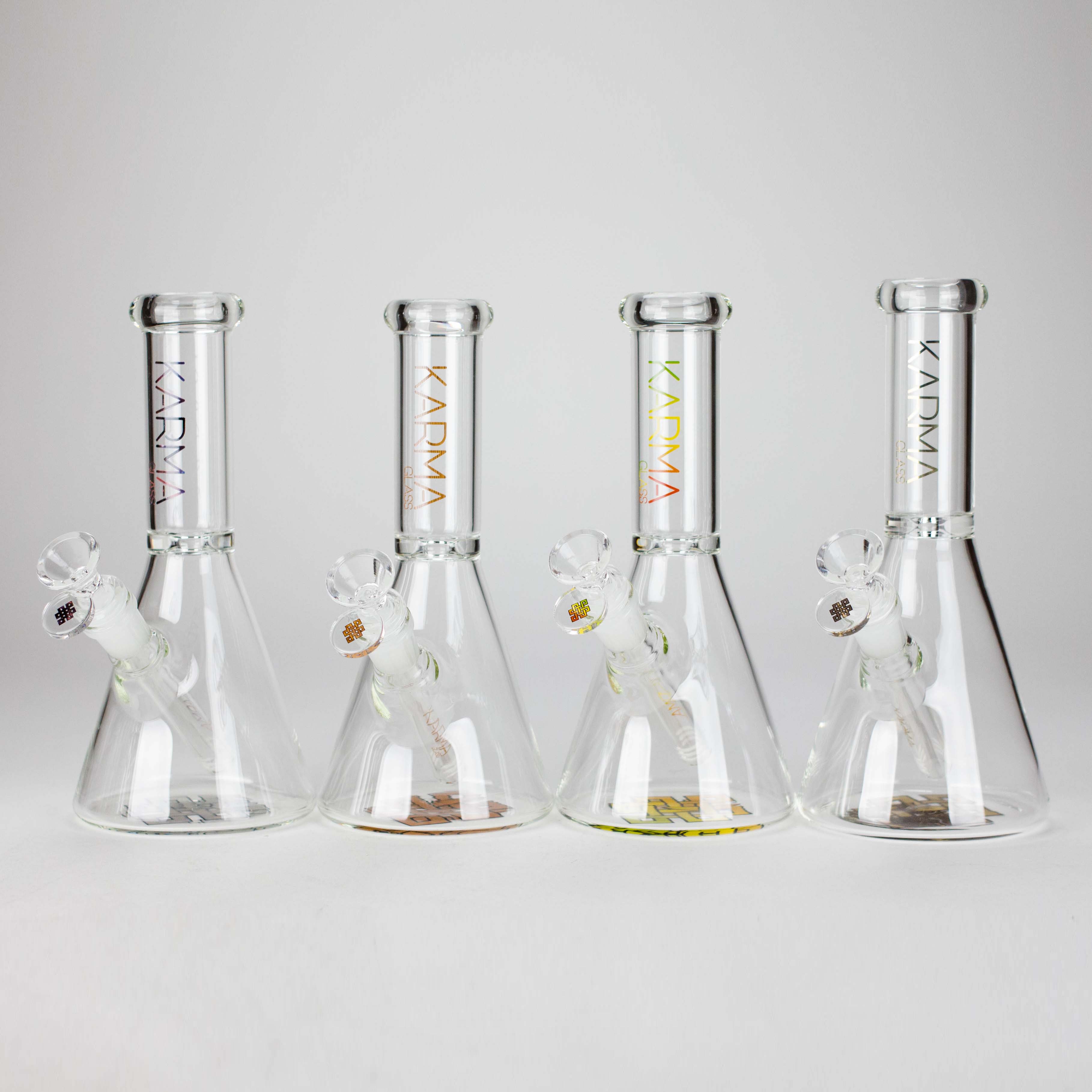 Karma | 9" Skinny Beaker Glass Bong
