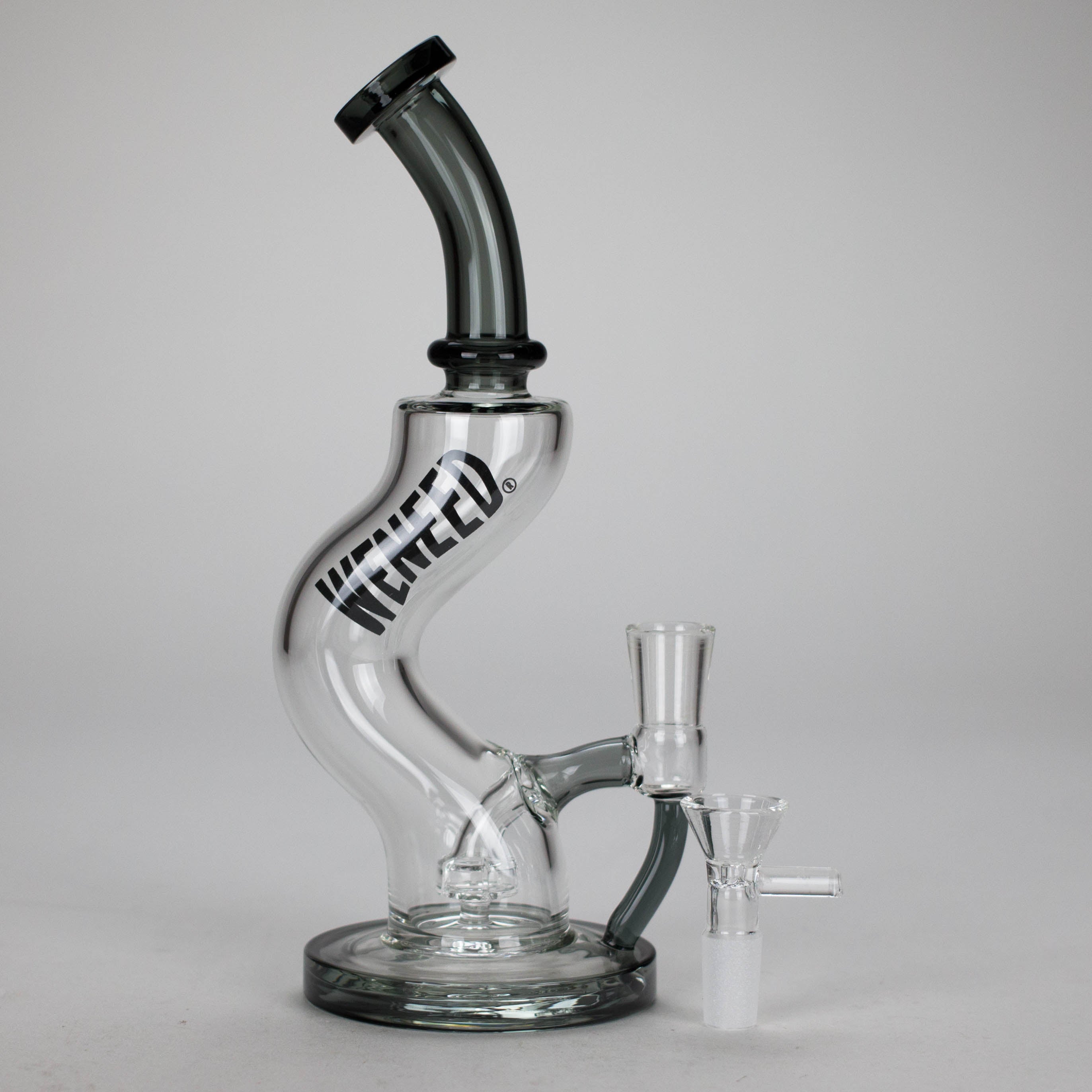 WENEED | 9.5" TwistLine Glass Bong