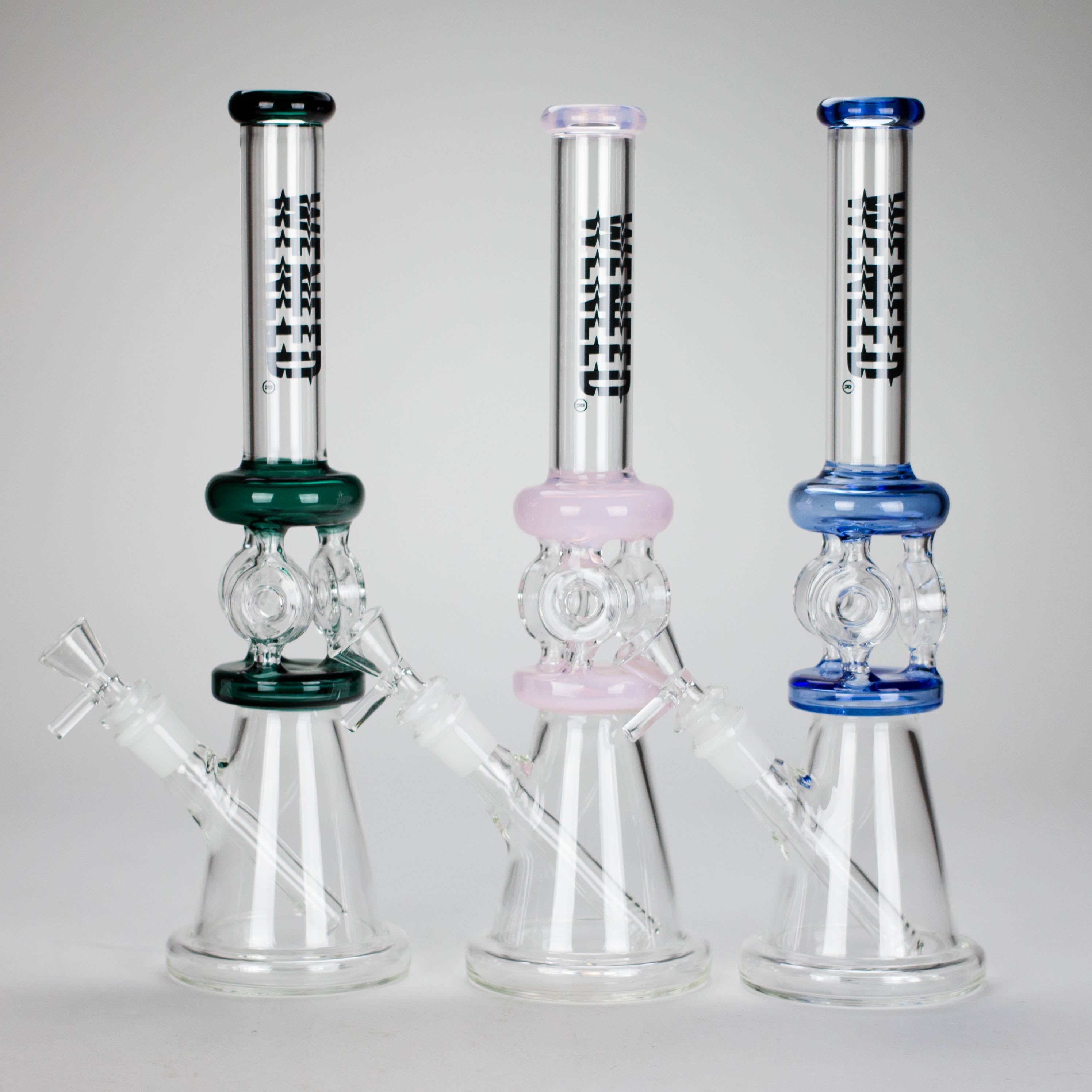 WENEED | 13" GemPerc Glass Bong