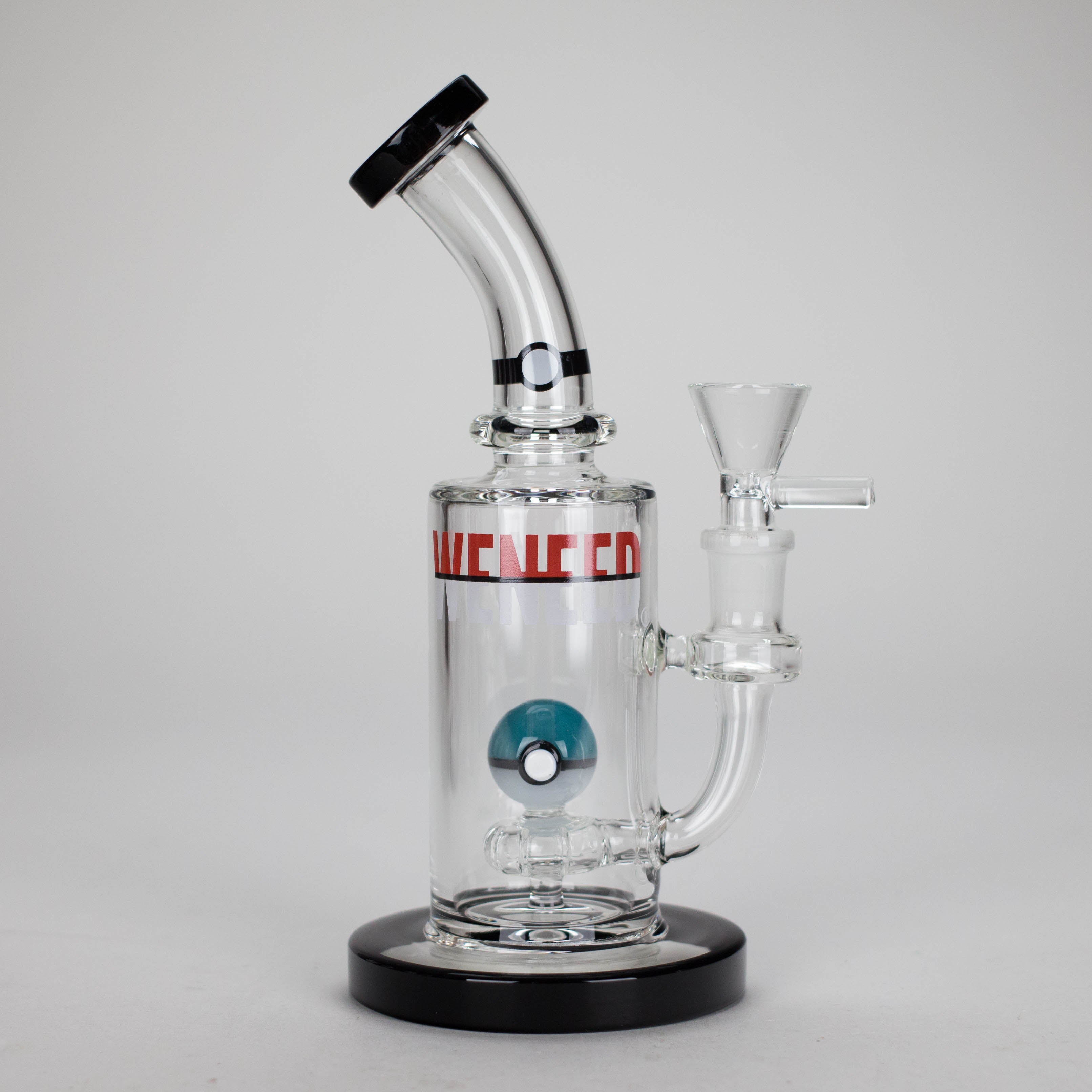WENEED | 8" Pocket Puff Glass Bong