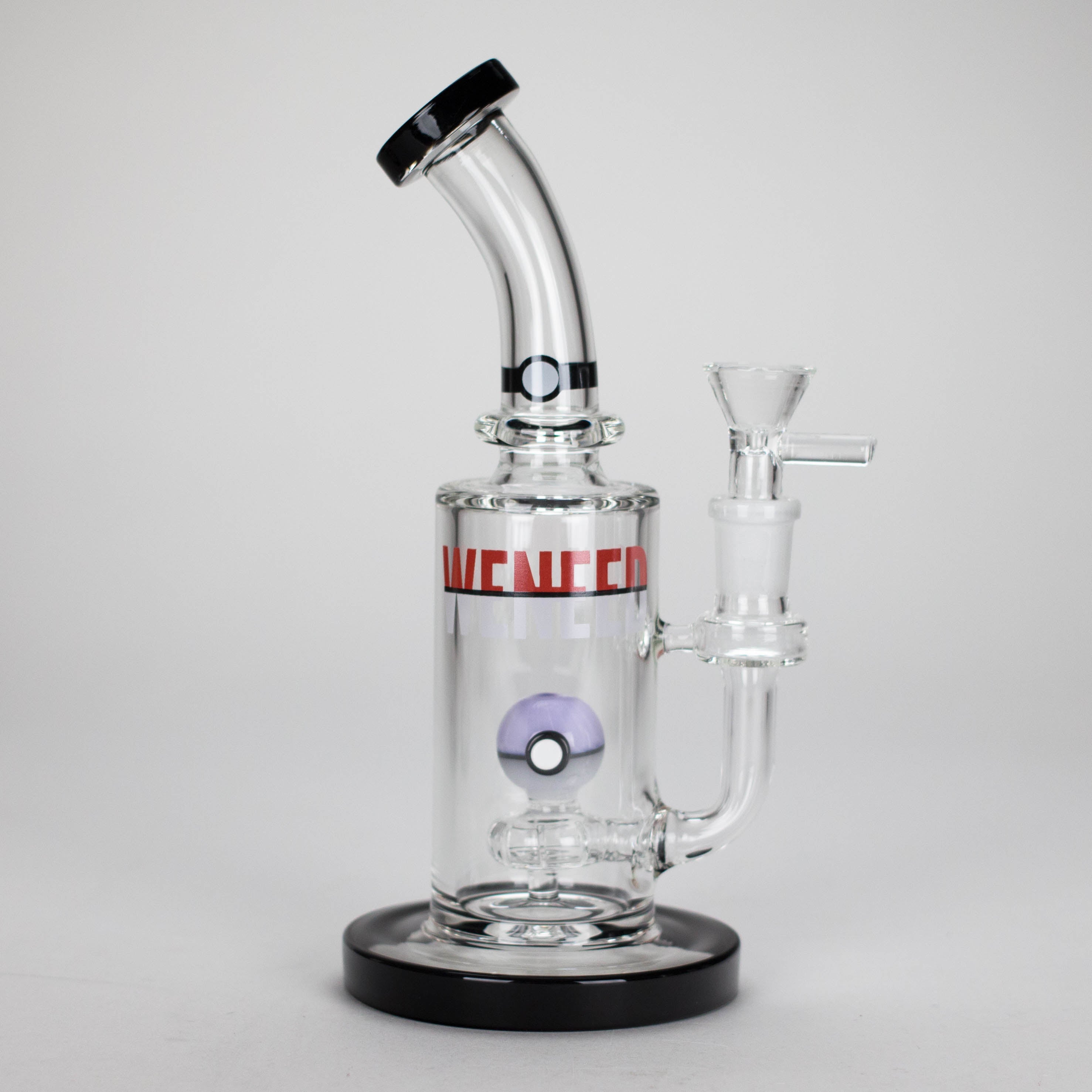 WENEED | 8" Pocket Puff Glass Bong
