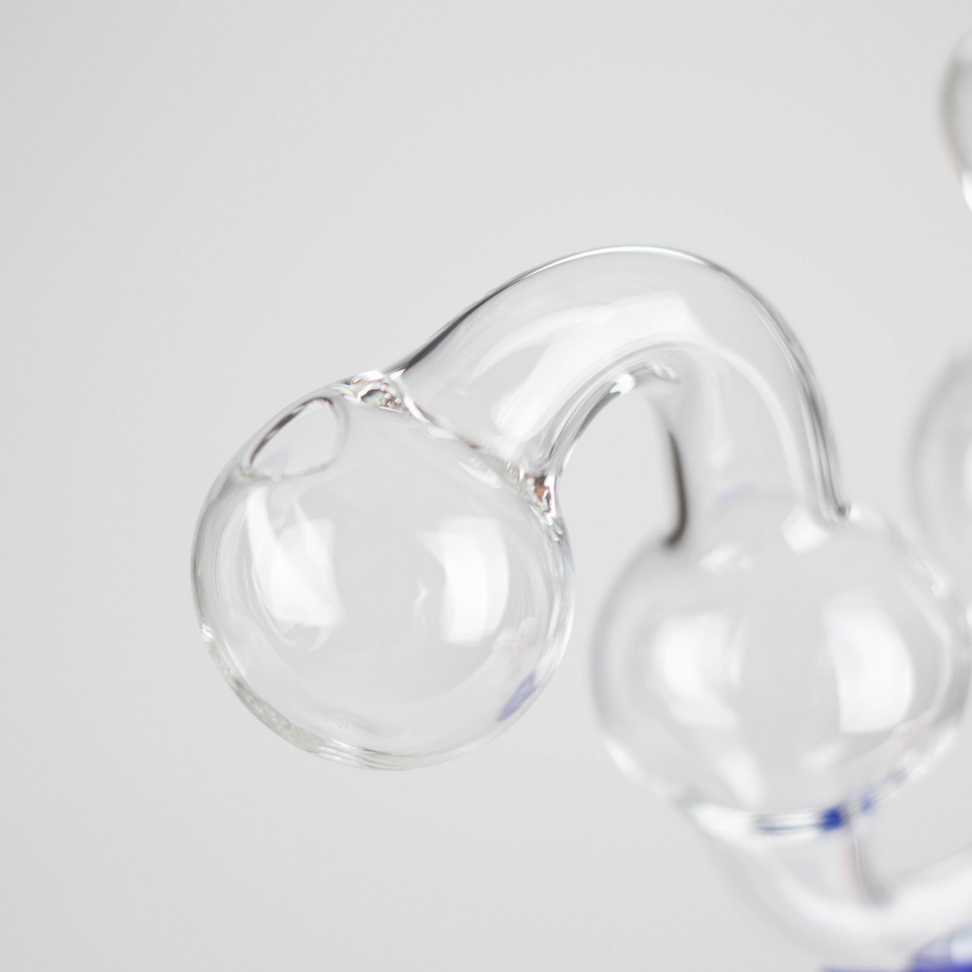 6" Stand Oil Burner Pipe – 2-Pack | Durable Glass