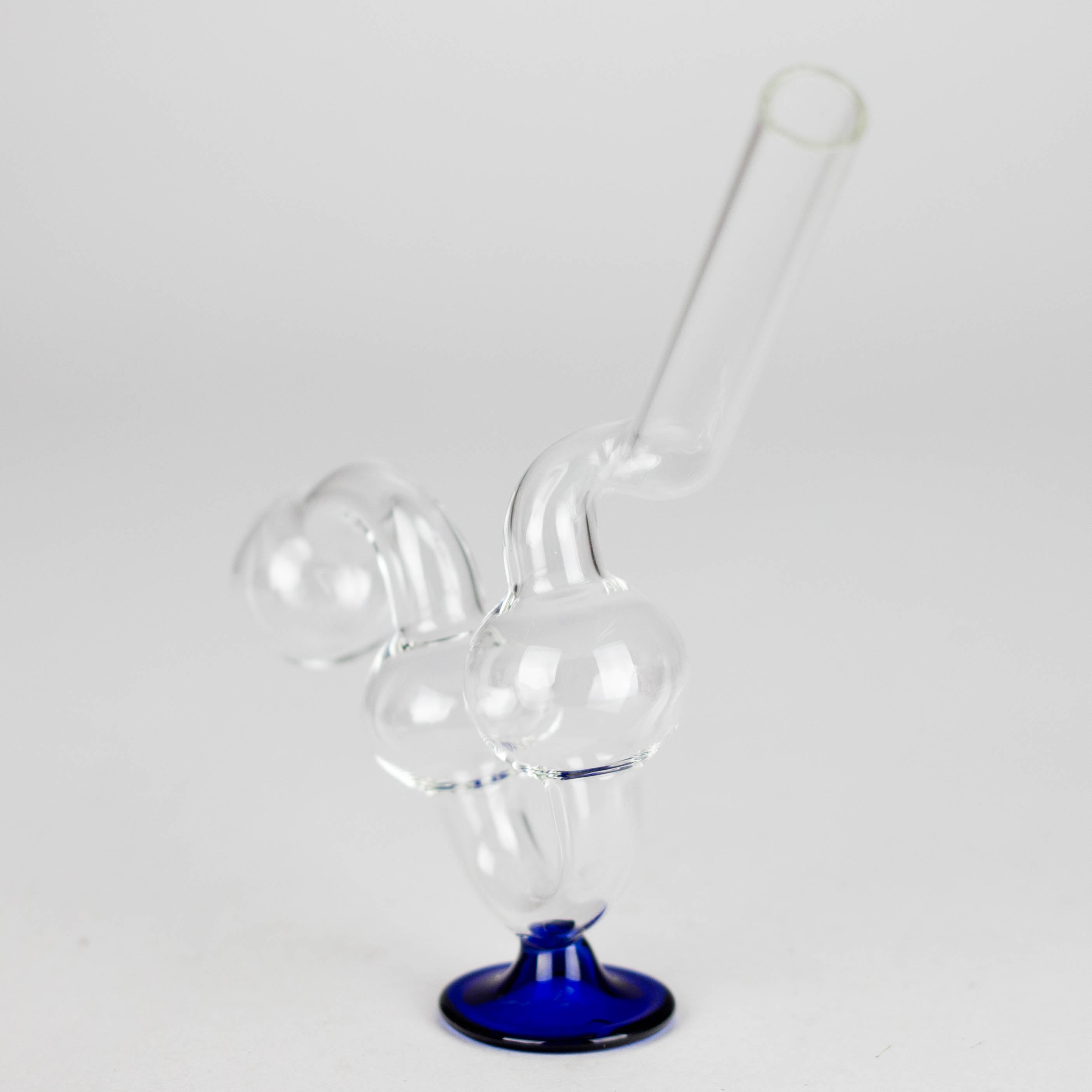 6" Stand Oil Burner Pipe – 2-Pack | Durable Glass, Assorted Colors