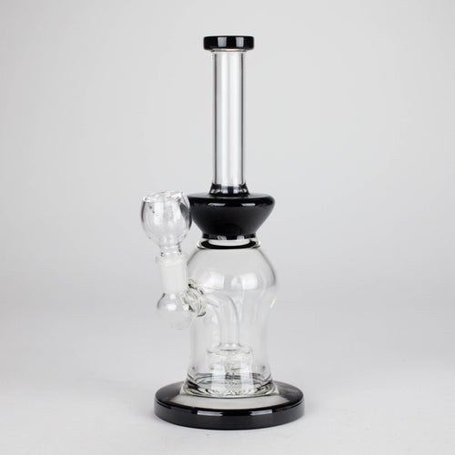 10" Glass Water Pipe with Showerhead Diffuser – Assorted Colors
