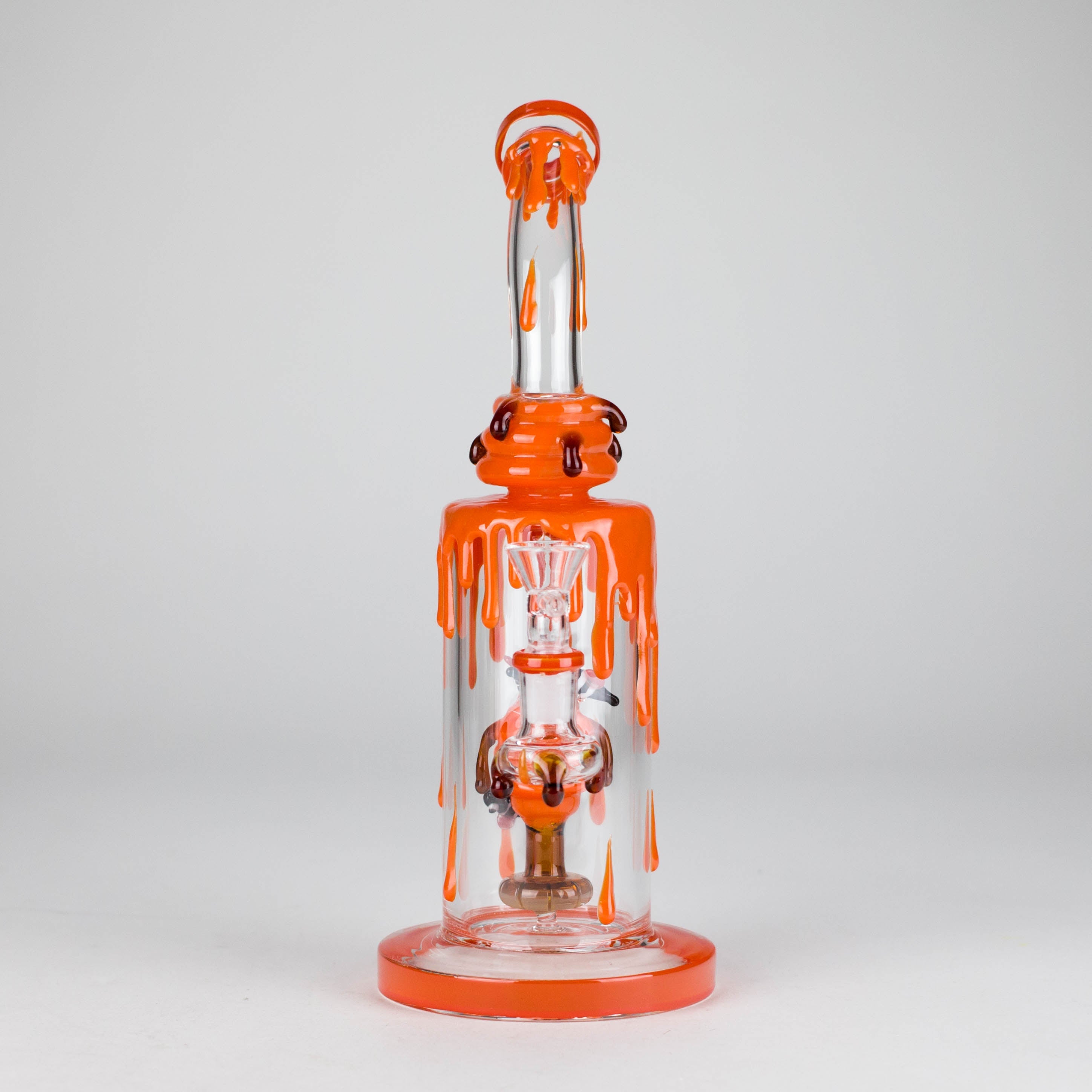 10" DripHive Glass Bong