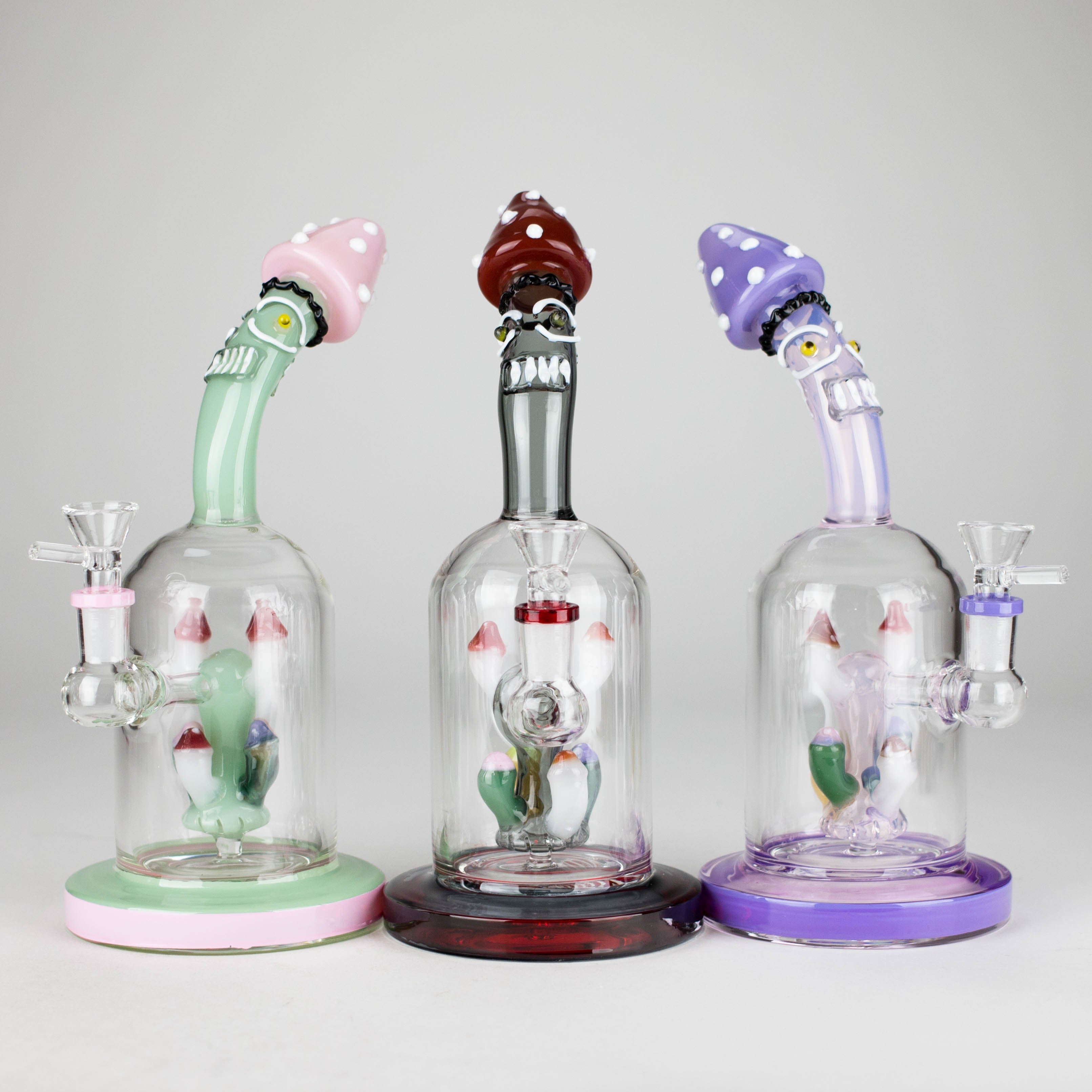 9.5" MadCaps Glass Bong