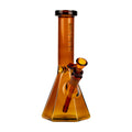 Red Eye Tek® | 10" Tall Amber Hextatic Tube W/Six Sided Pyramid Base