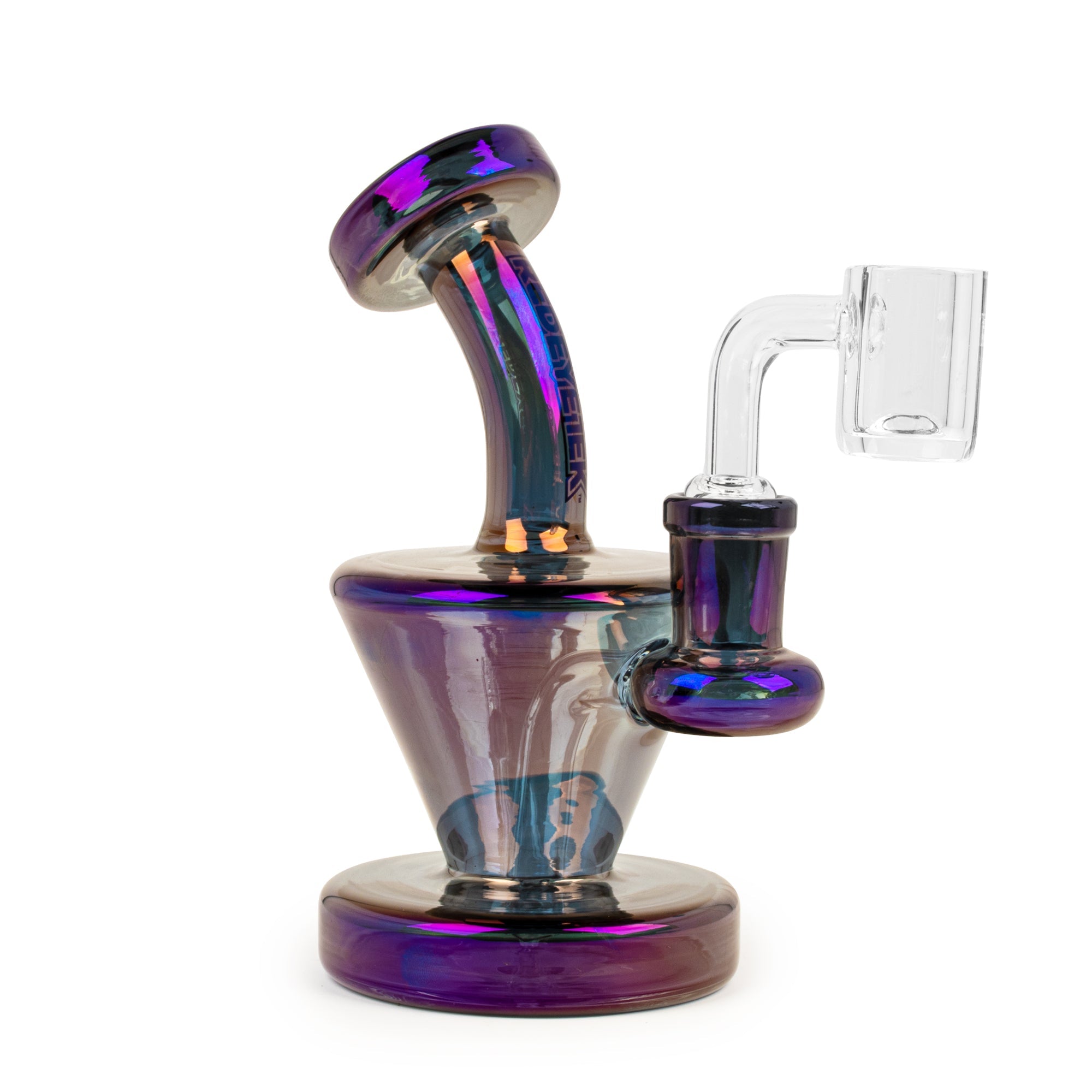 Red Eye Tek® | 5.5" Tall Metallic Terminator Finish Quantum Concentrate Rig