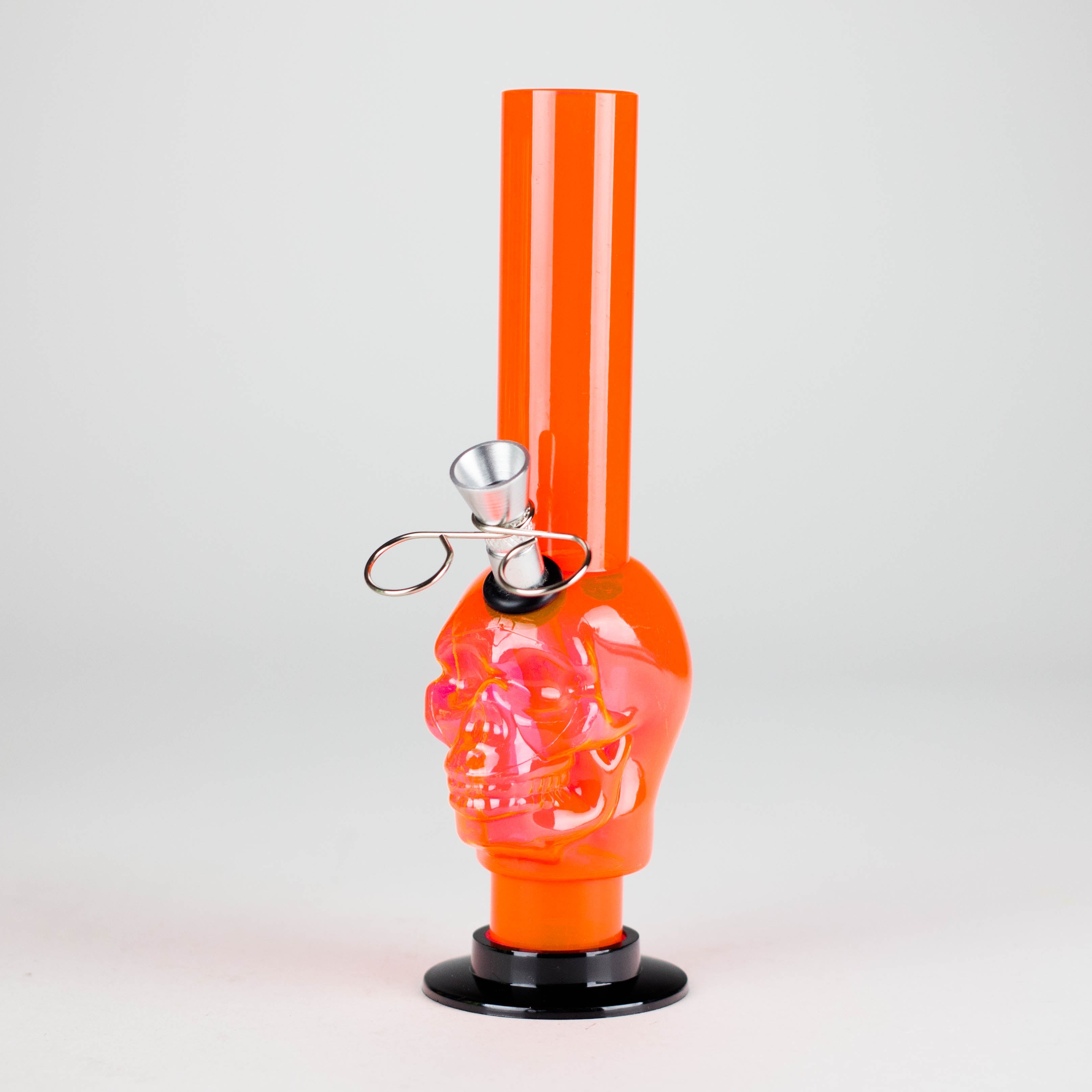 Acrylic 8" Skull Shape Water Pipe – [PIP2847]