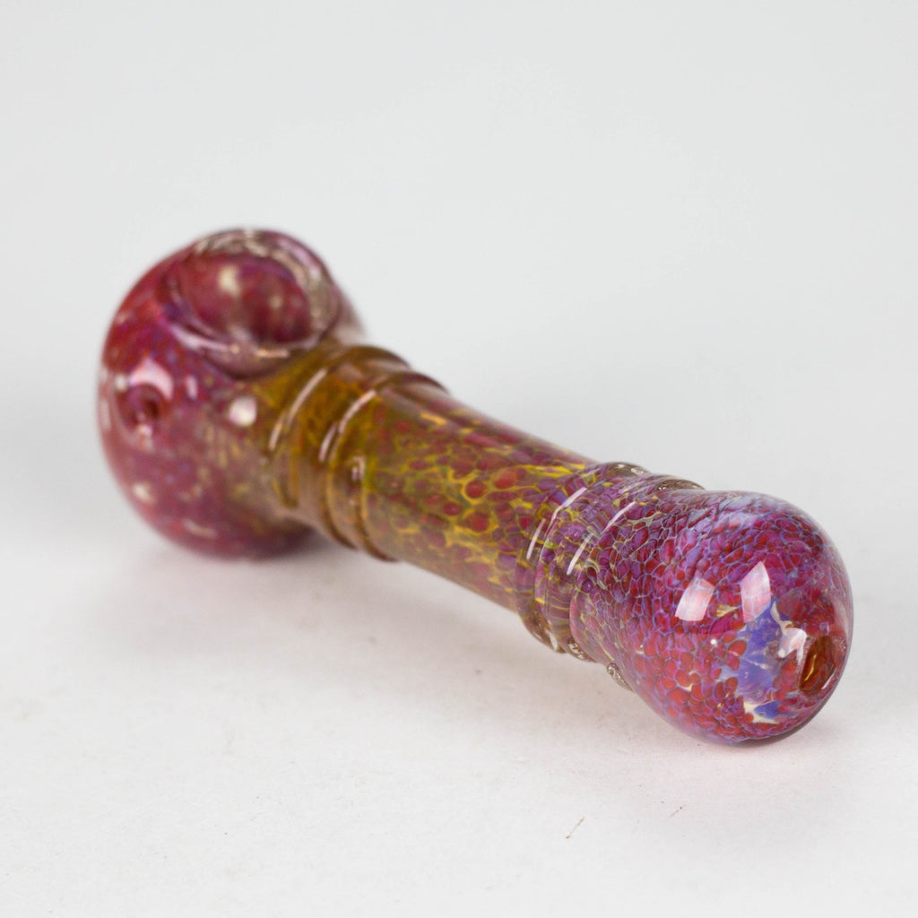 6" Heavy Fancy Glass Handpipe – 2-Piece Set | Durable Design