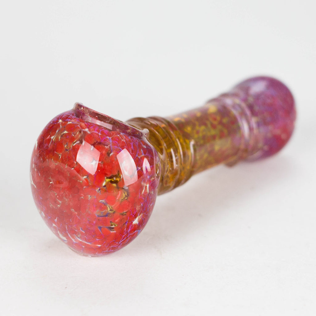 6" Heavy Fancy Glass Handpipe – 2-Piece Set | Durable Design