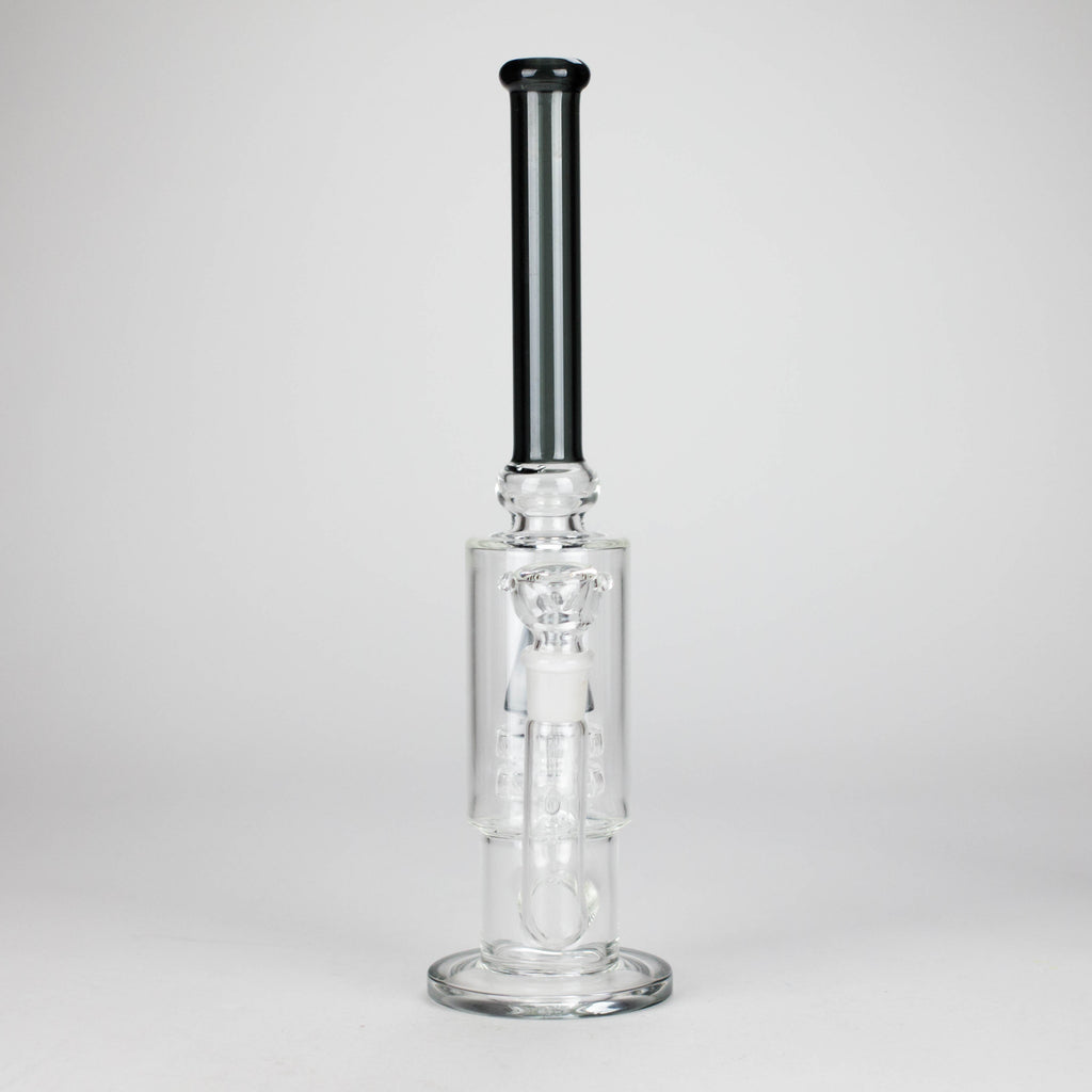 13" Sawar T Glass Water Pipe – Precision Filtration with Sleek Design