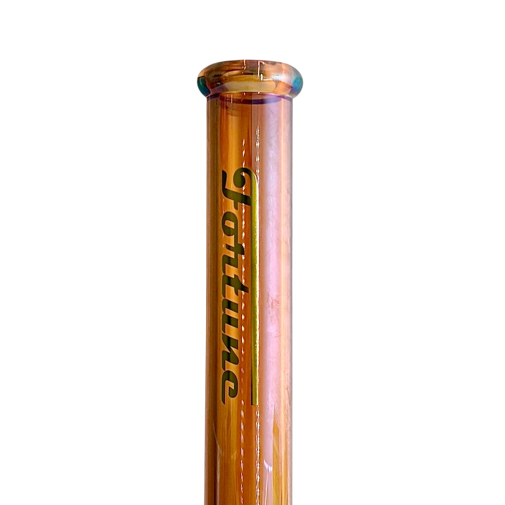 Fortune | 18" 7mm Electroplate Glass Beaker Bong [185007NE]
