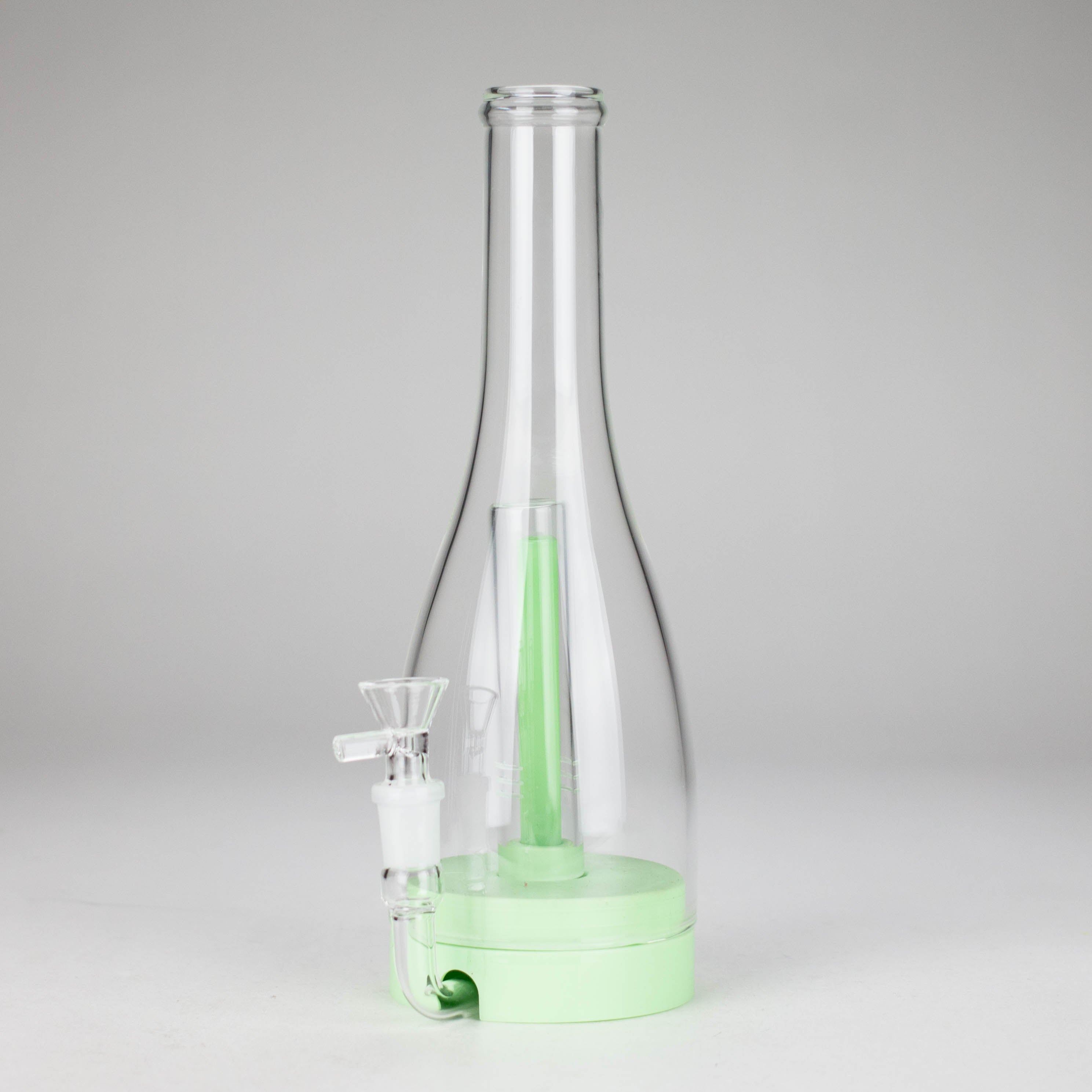 12" Easy-Clean Bird Bong – Removable Percolator | 14mm Bowl Joint