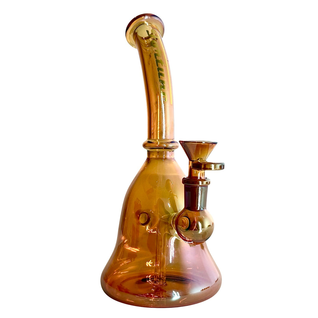9" Electroplated Glass Bong