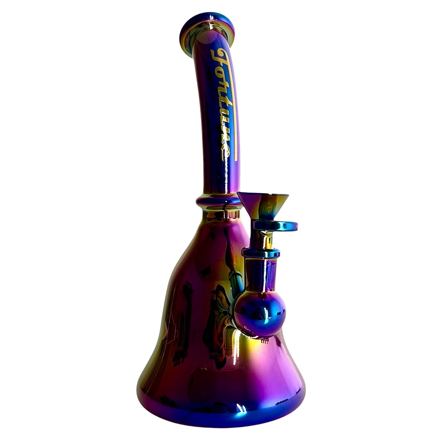 9" Electroplated Glass Bong