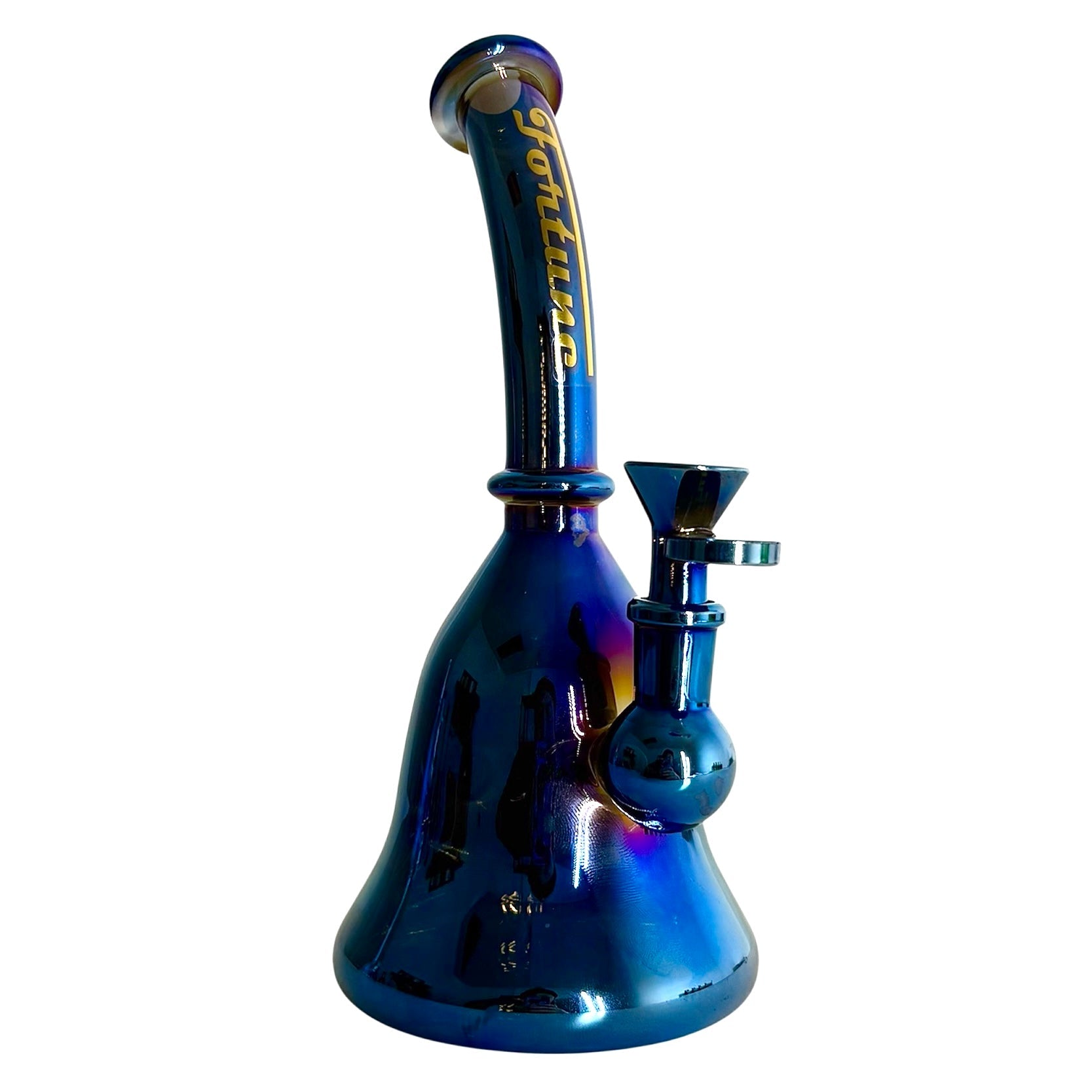9" Electroplated Glass Bong
