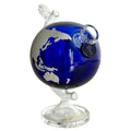 7-1/2" Globe-Shaped Glass Bong