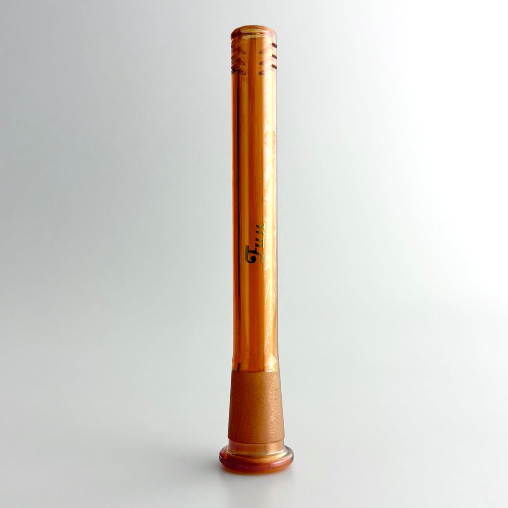 Fortune | Electroplate 5-1/2" Downstem With Gold Logo