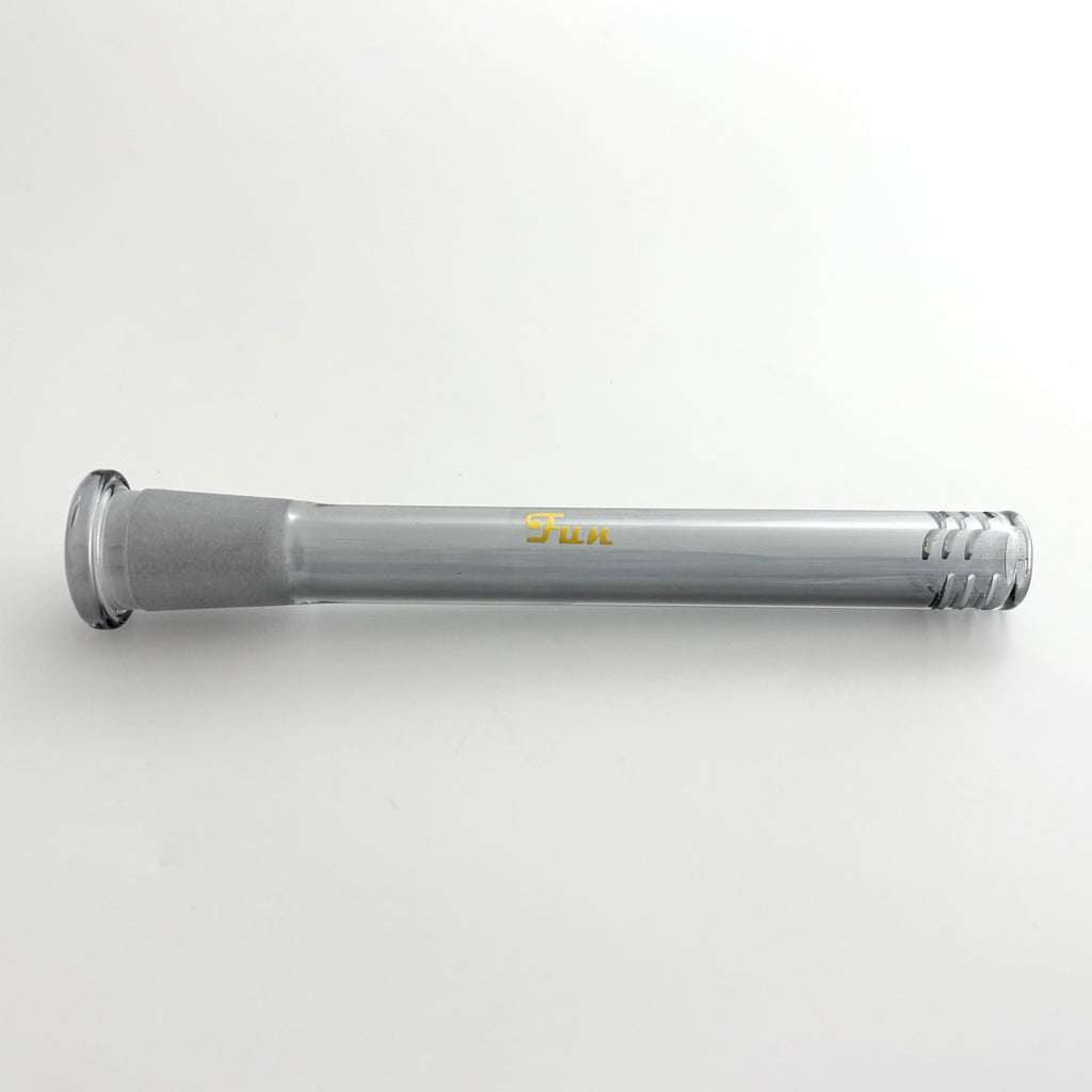 Fortune | Electroplate 5-1/2" Downstem With Gold Logo