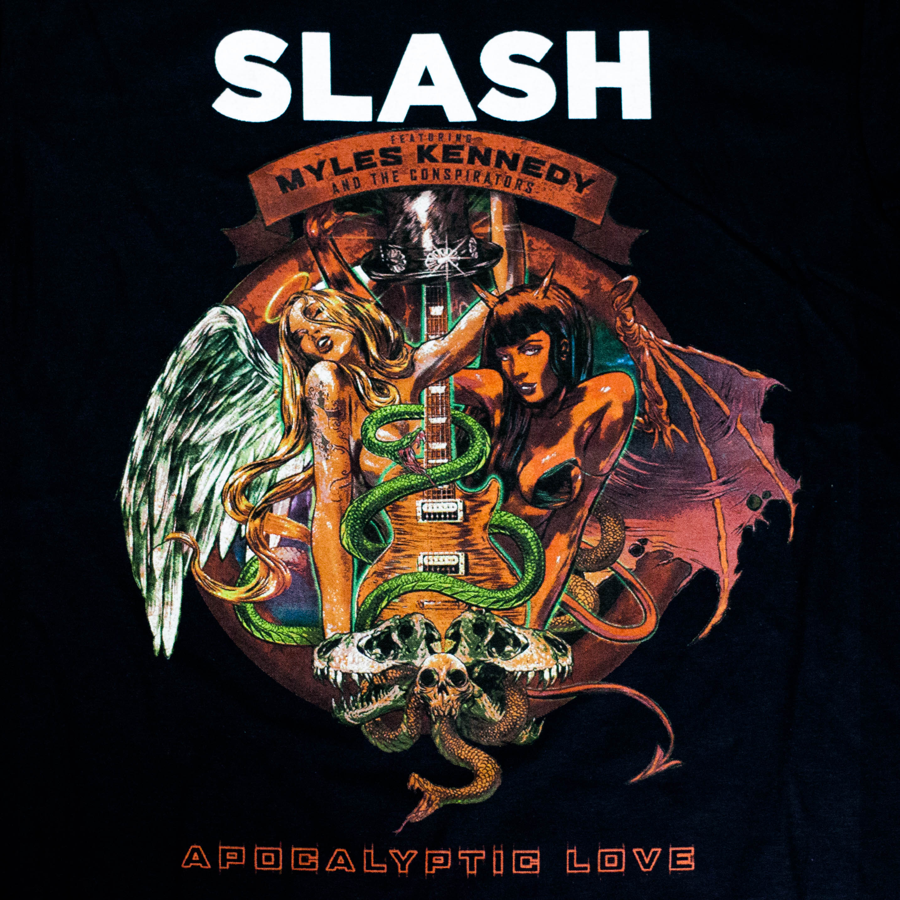 Slash | “Album” Short Sleeve Unisex Black T-Shirt – Officially Licensed Rock Band Tee