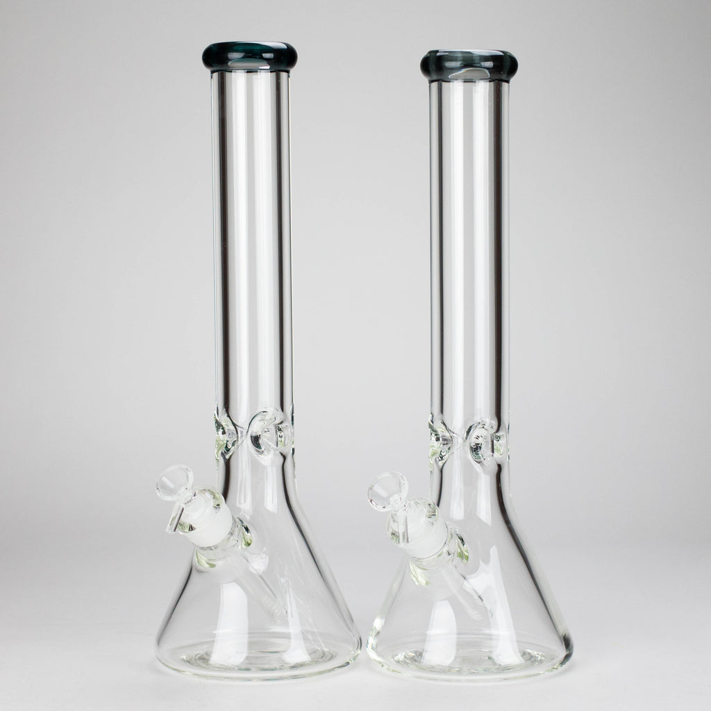 16 inch 9mm Beaker base glass bong [C4112-B+CC268]