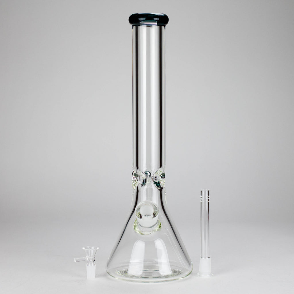 16 inch 9mm Beaker base glass bong [C4112-B+CC268]