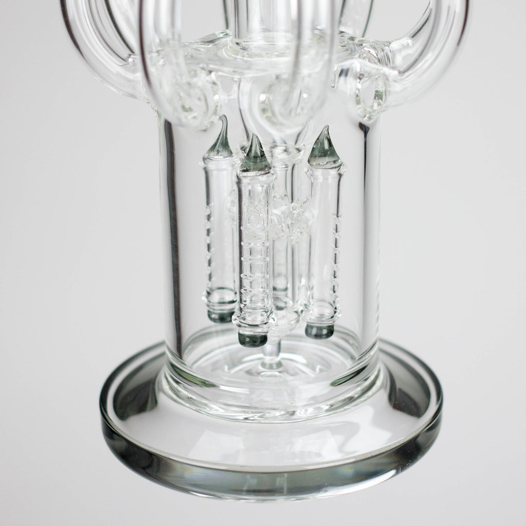 16″ Octopus Recycler Glass Bong – 5MM Thick (C1578)