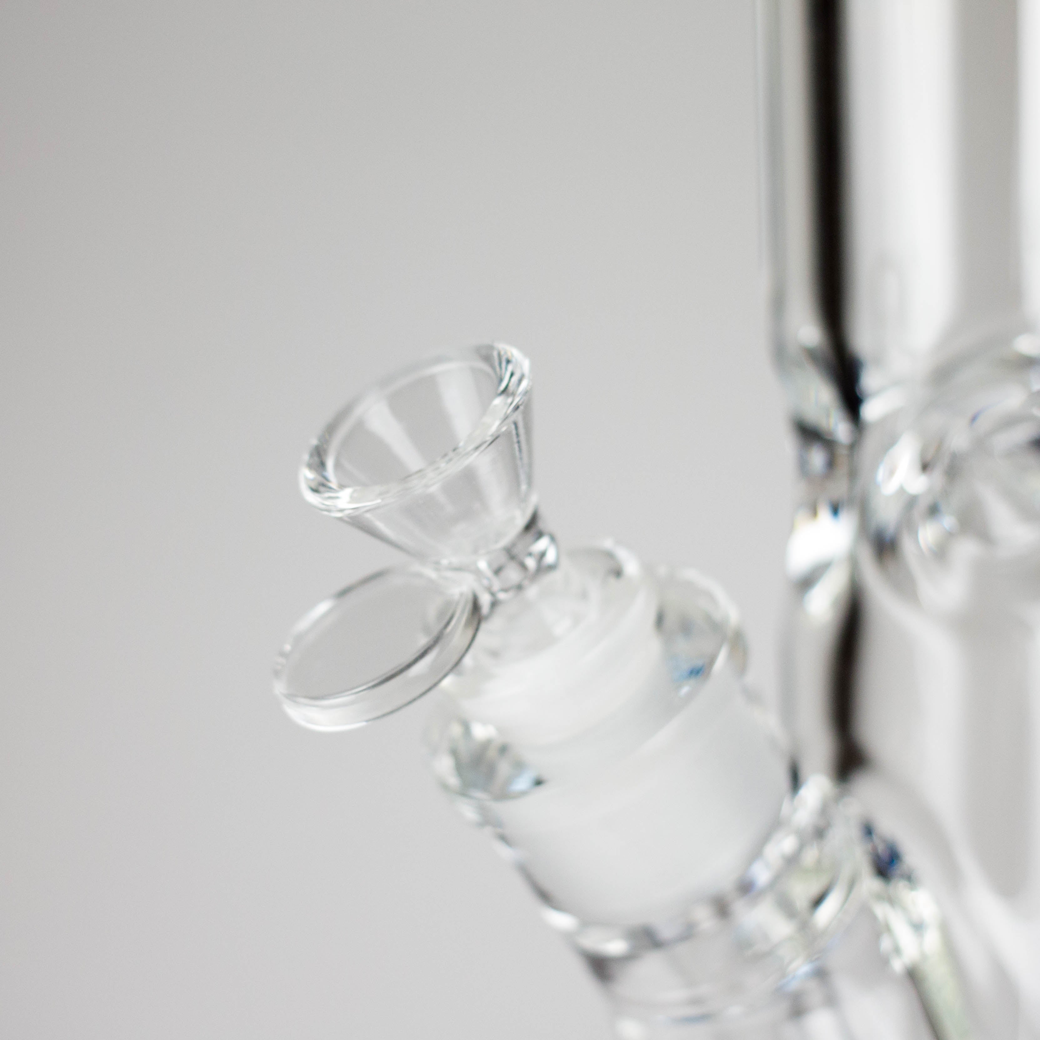 12″ 9mm Colored Accented Straight Tube Glass Bong (C1548)