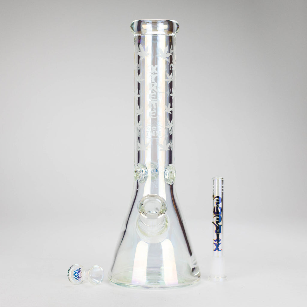 Xtreme | 13″ 7mm Electro-Plated Beaker Bong – (XTR-210)
