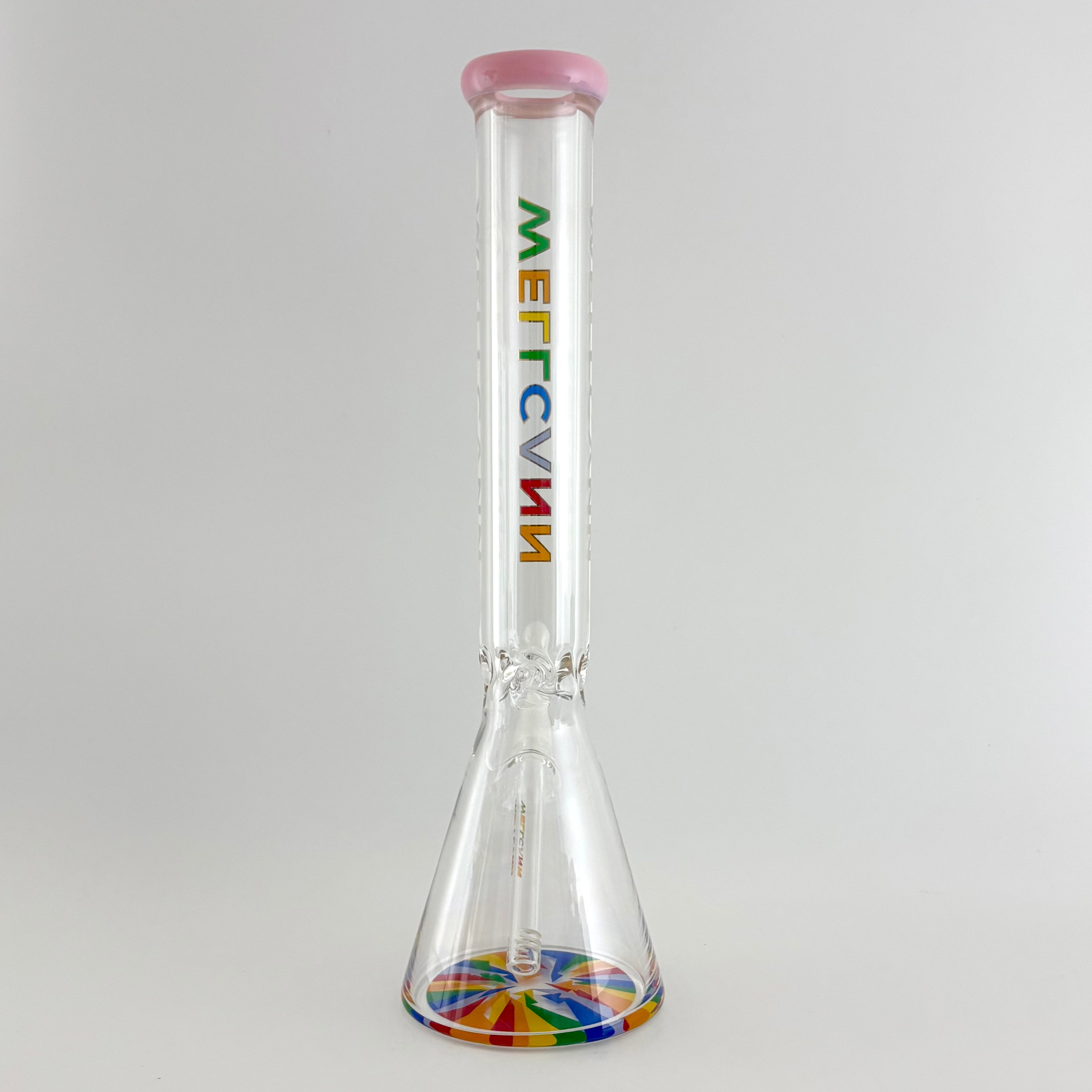 Wellcann | 17" Thickened Base Psychedelic Beaker Glass Bong