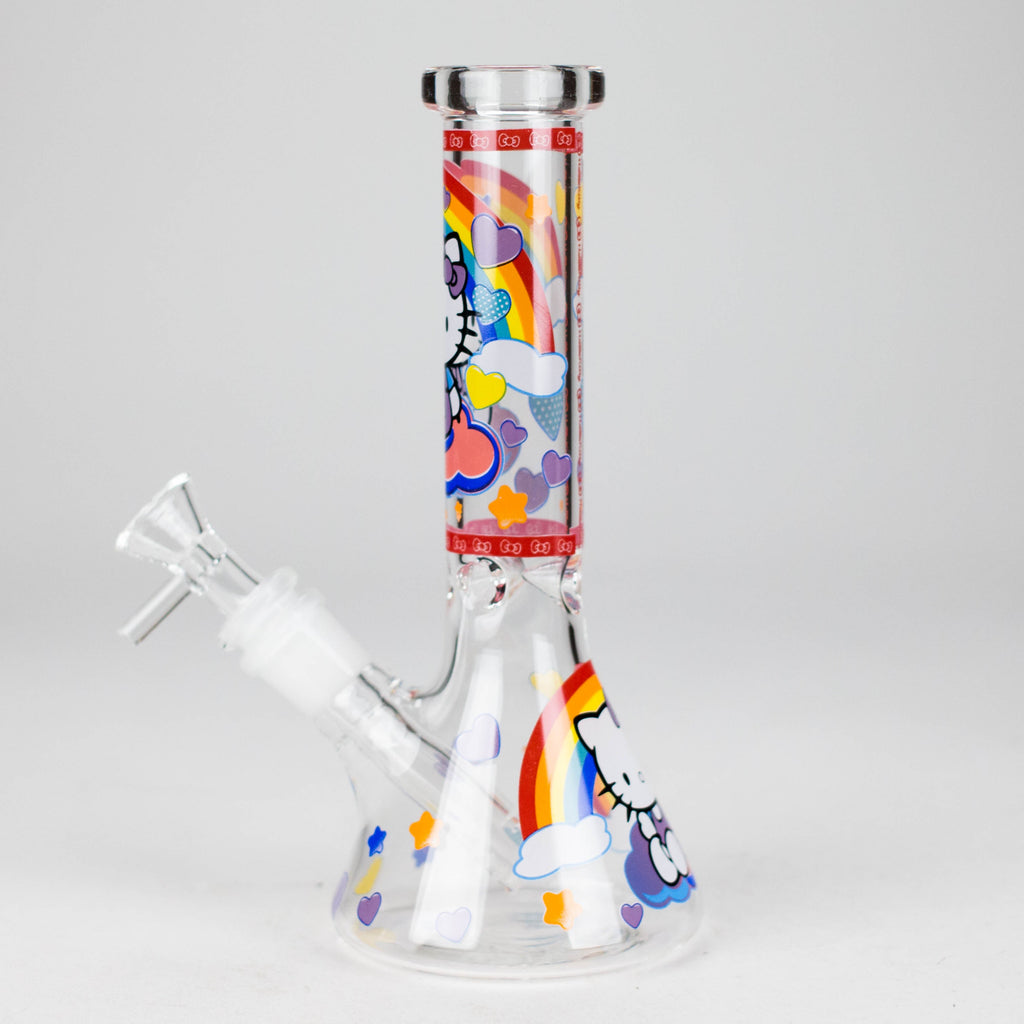 7.5" Glow-in-the-Dark PK Cartoon Beaker Bong – [PIP880]