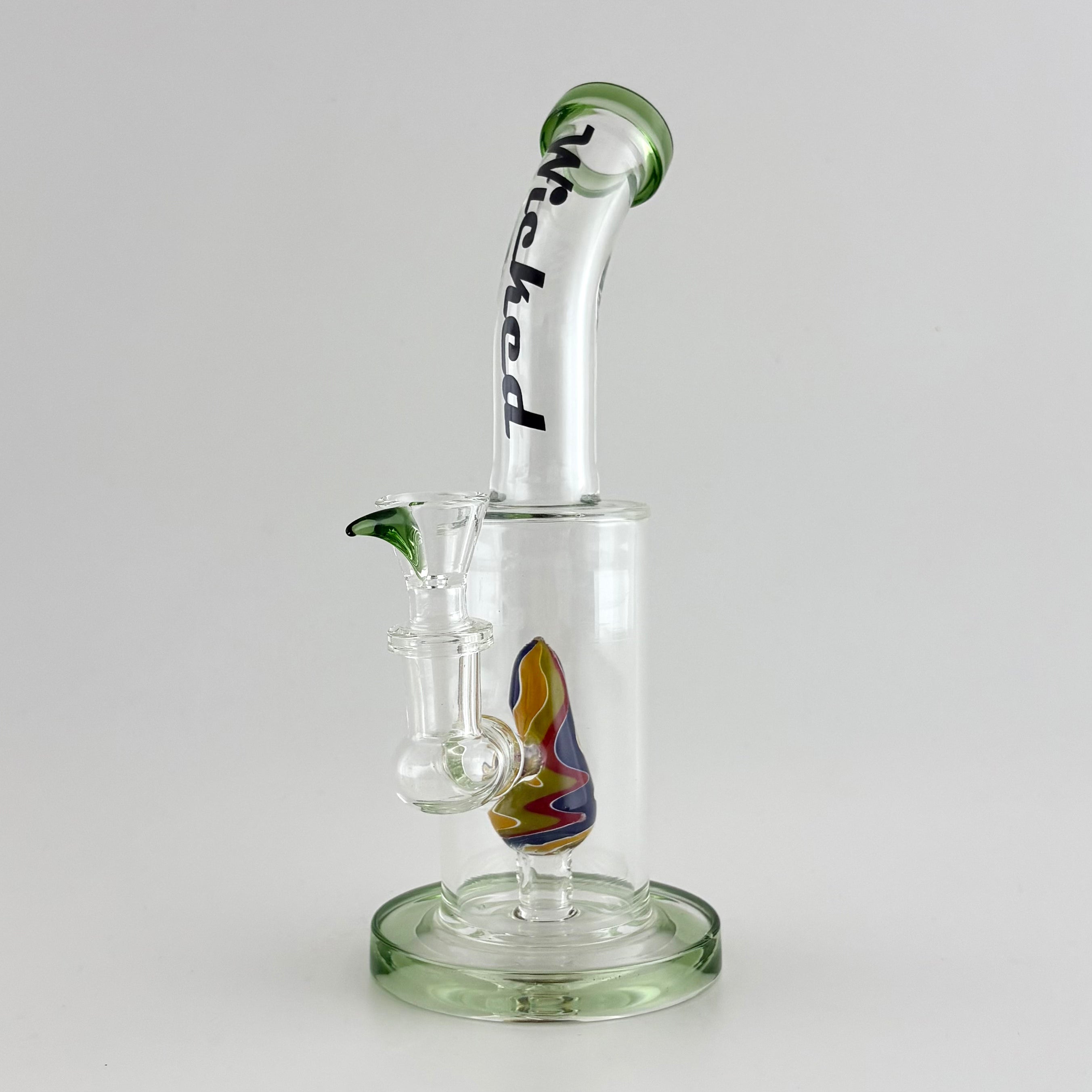 Wicked | 8" Wig-Wag Dome Perc Dab Rig