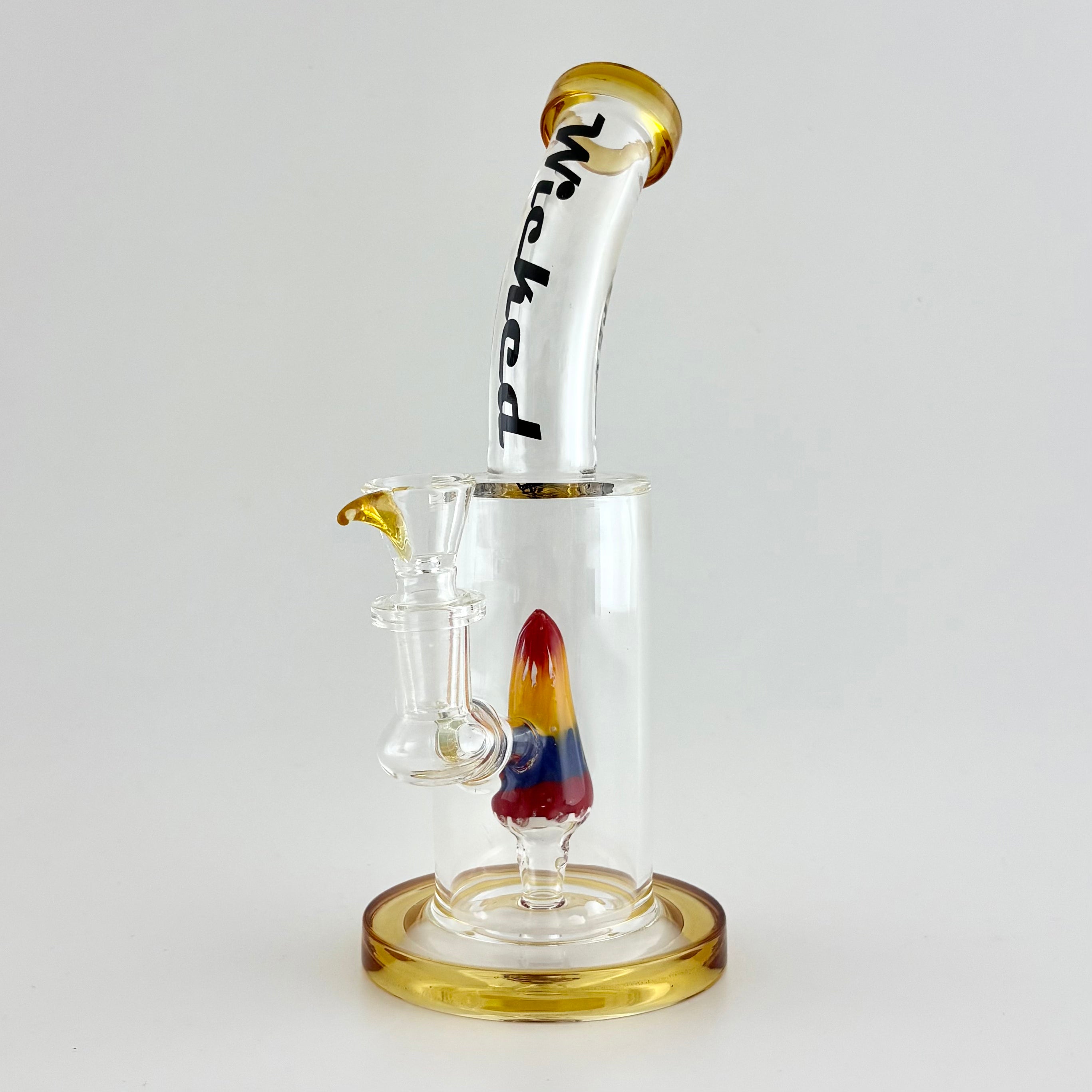 Wicked | 8" Wig-Wag Dome Perc Dab Rig