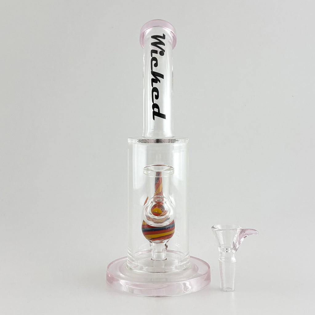 Wicked | 8" Wig-Wag Dome Perc Dab Rig