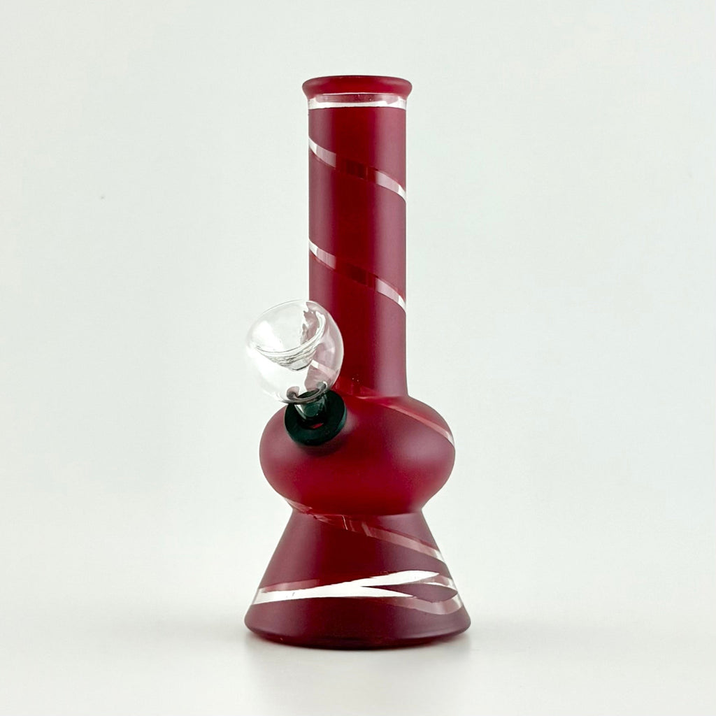 6" Glass Water Pipe – 10 Assorted Colours