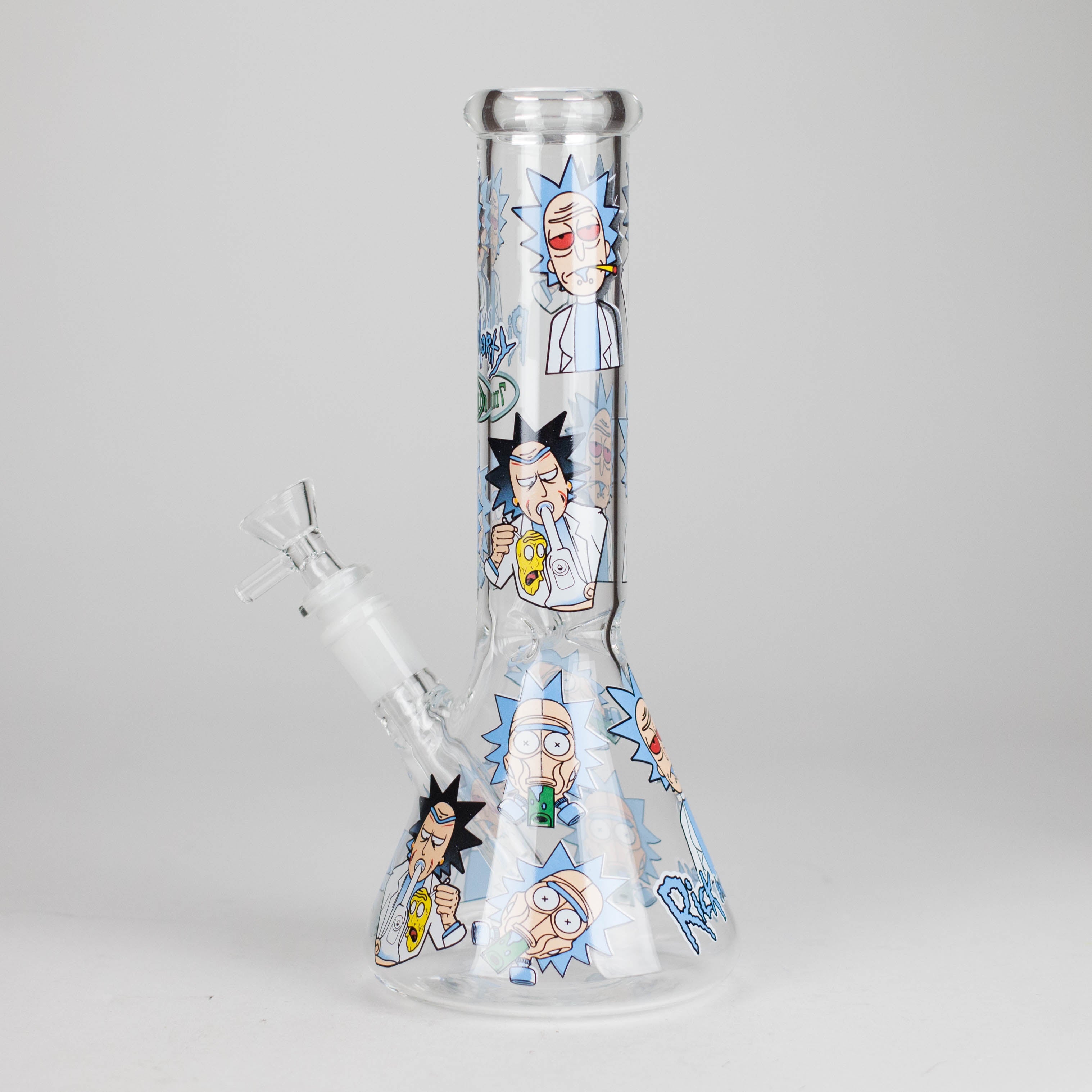Z10" Cartoon Glass Bong – Fun & Functional Smoking Piece
