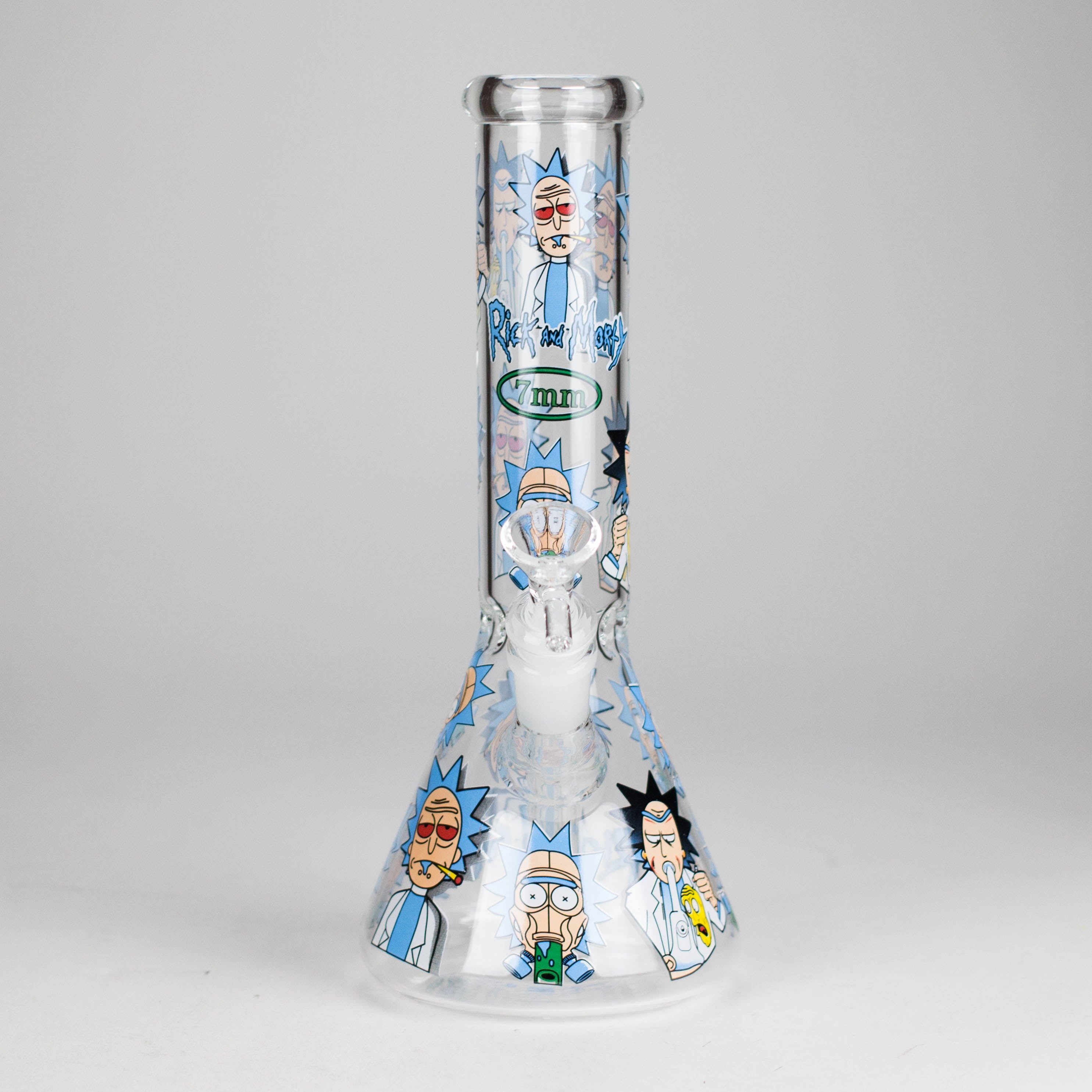 Z10" Cartoon Glass Bong – Fun & Functional Smoking Piece