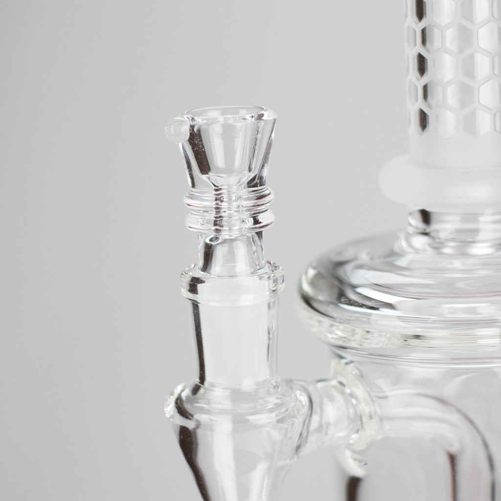 9" HCOMB HEX ETCHED CAPSULE RIG - 60MM