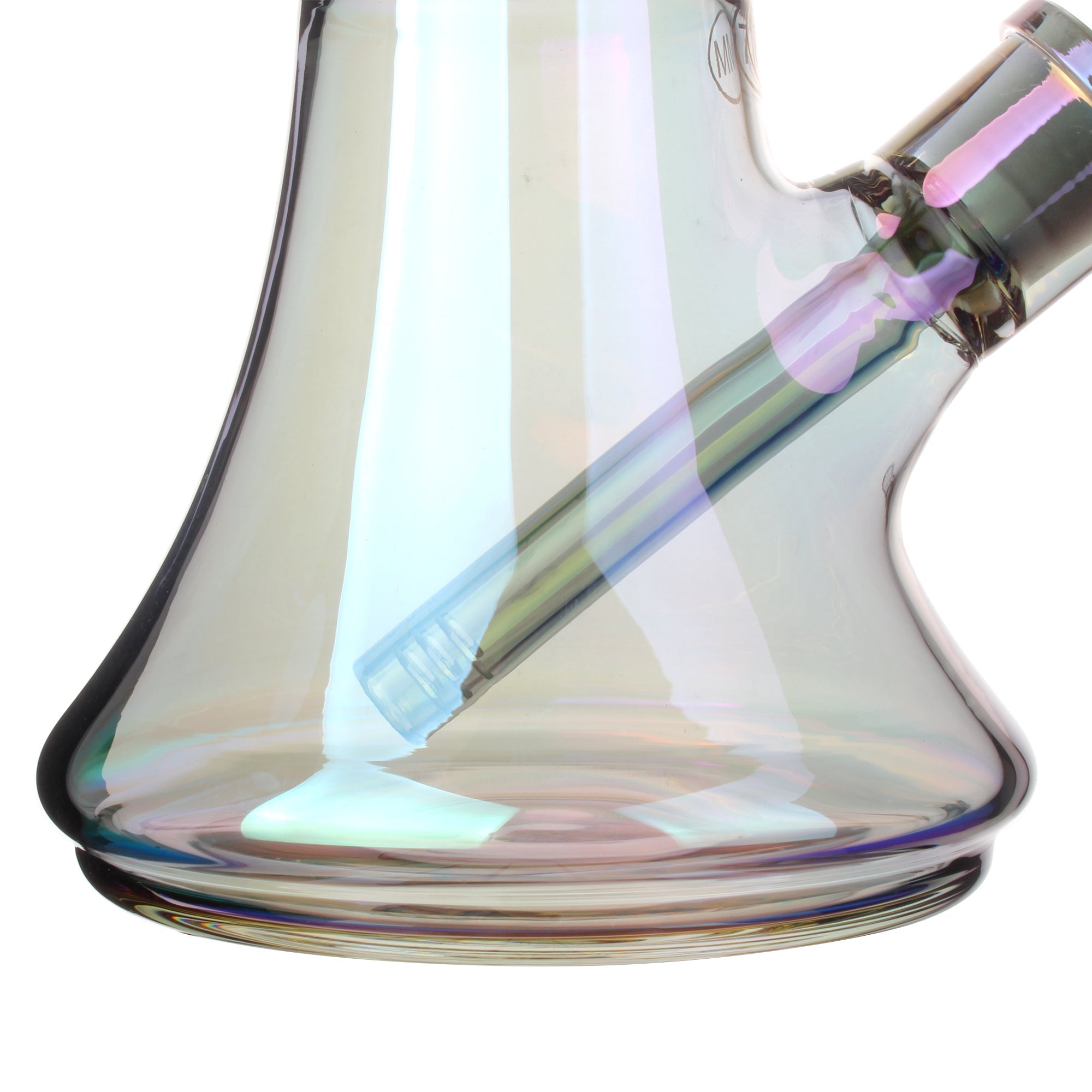 Fortune | Electroplated 14" 7mm New Beaker - 4 Assorted Colours