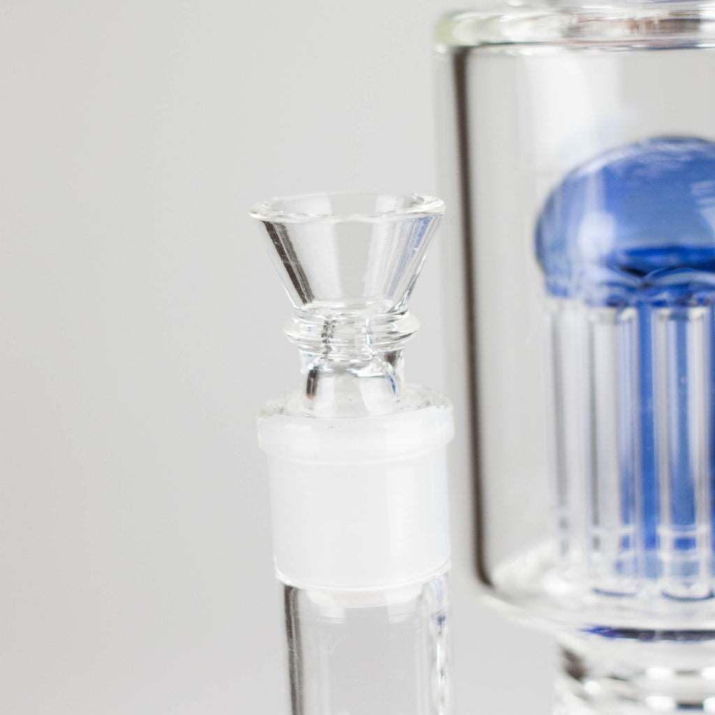 16" Glass Bong – 10-Arm Tree Perc with Matrix Perc for Maximum Filtration